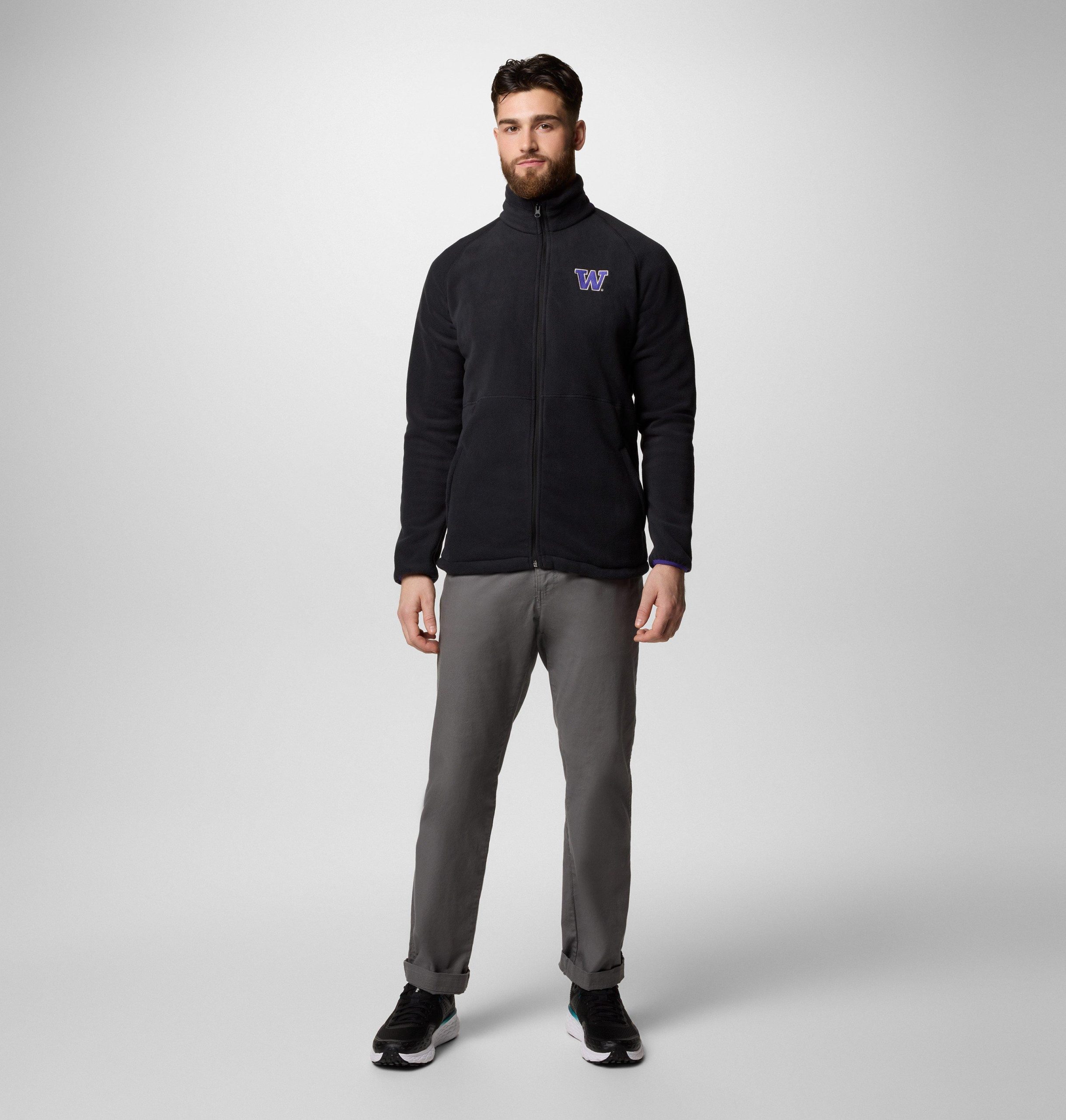 herre collegiate flanker iv fleecejakke – tall