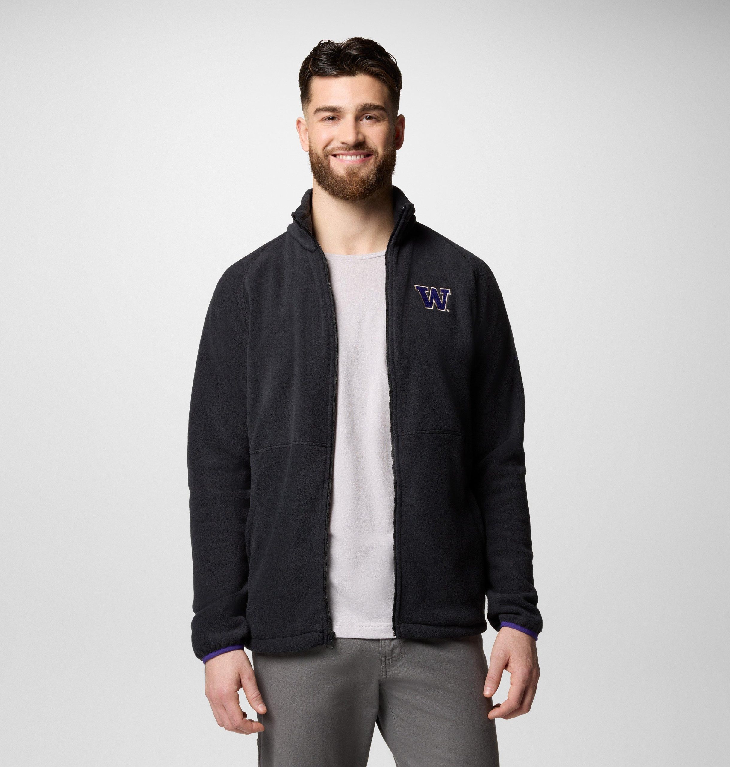 herre collegiate flanker iv fleecejakke – tall