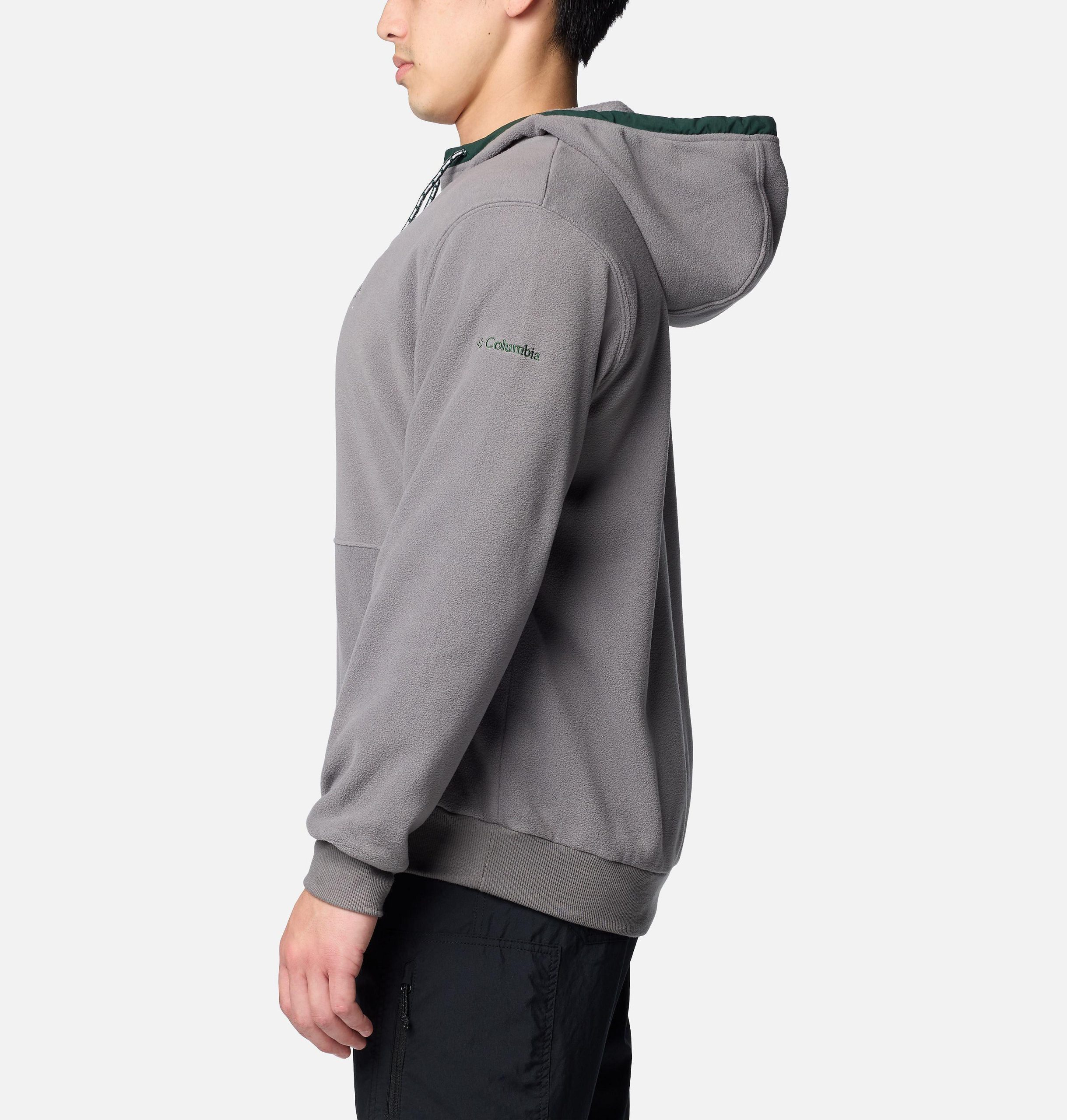 herre collegiate flanker fleece hettegenser – michigan state