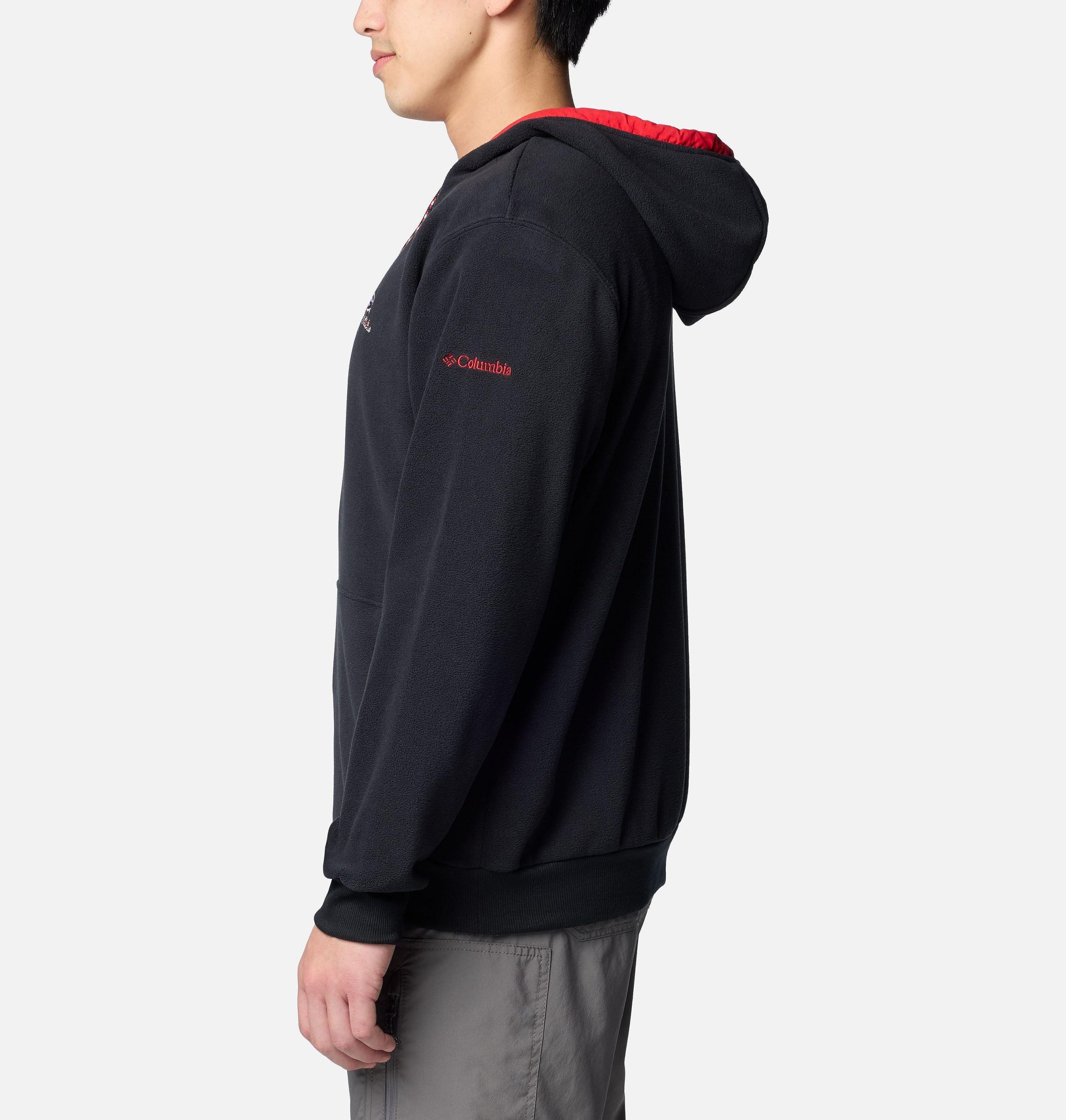 herre college flanker fleece hettegenser – georgia