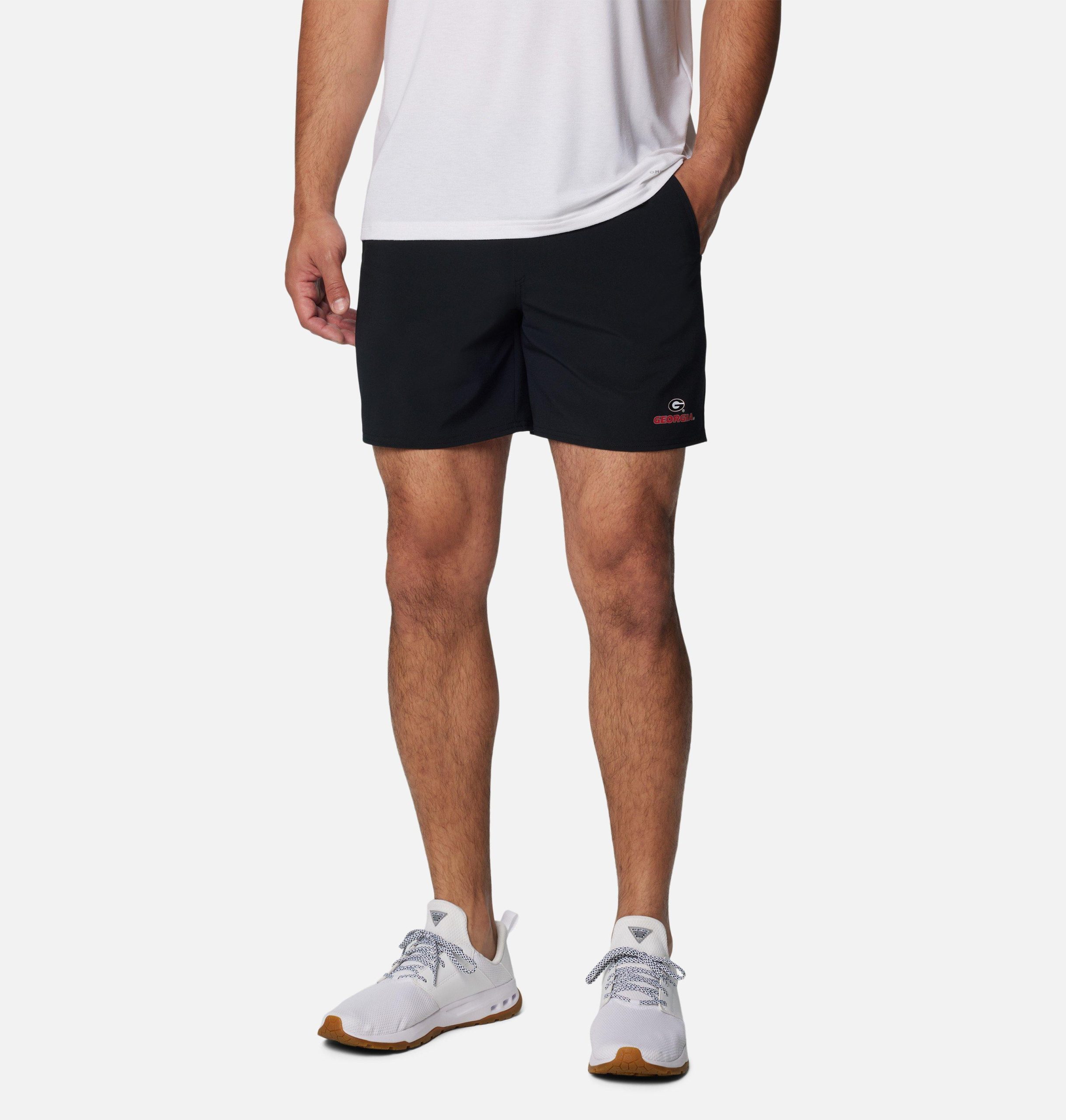 herre collegiate pfg terminal roamer stretch shorts – georgia