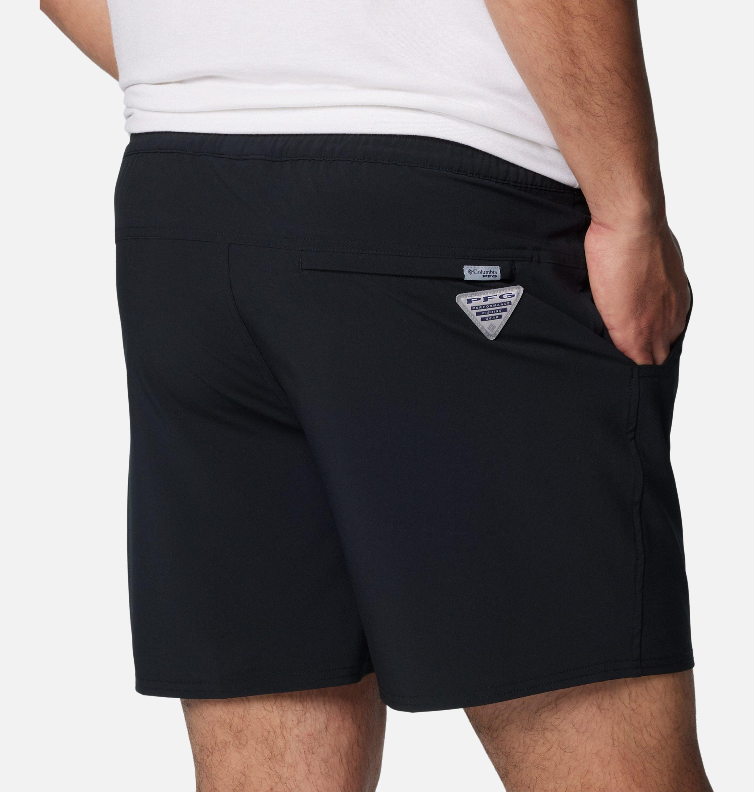 herre collegiate pfg terminal roamer stretch shorts – georgia
