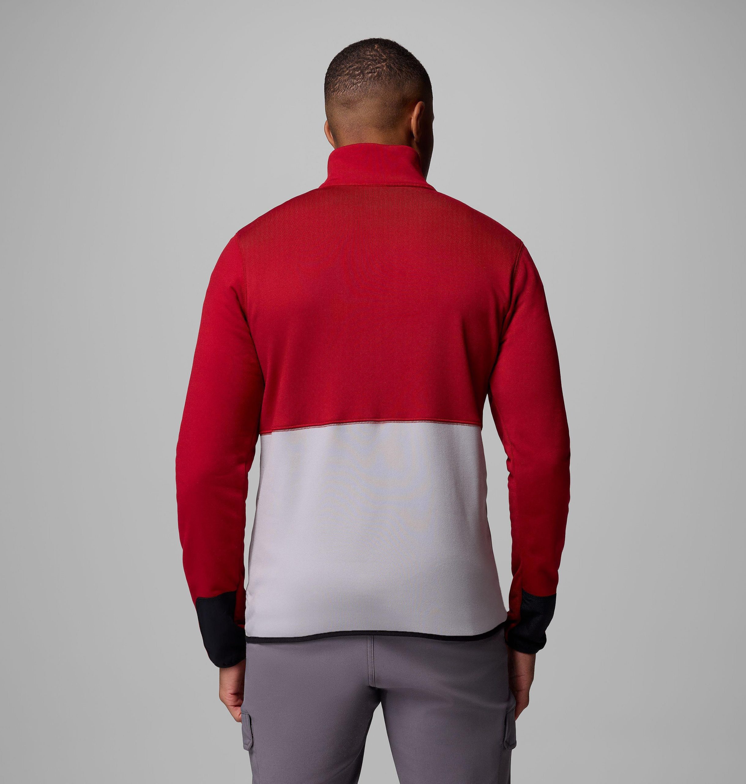 herre collegiate columbia hike half zip-jakke – alabama