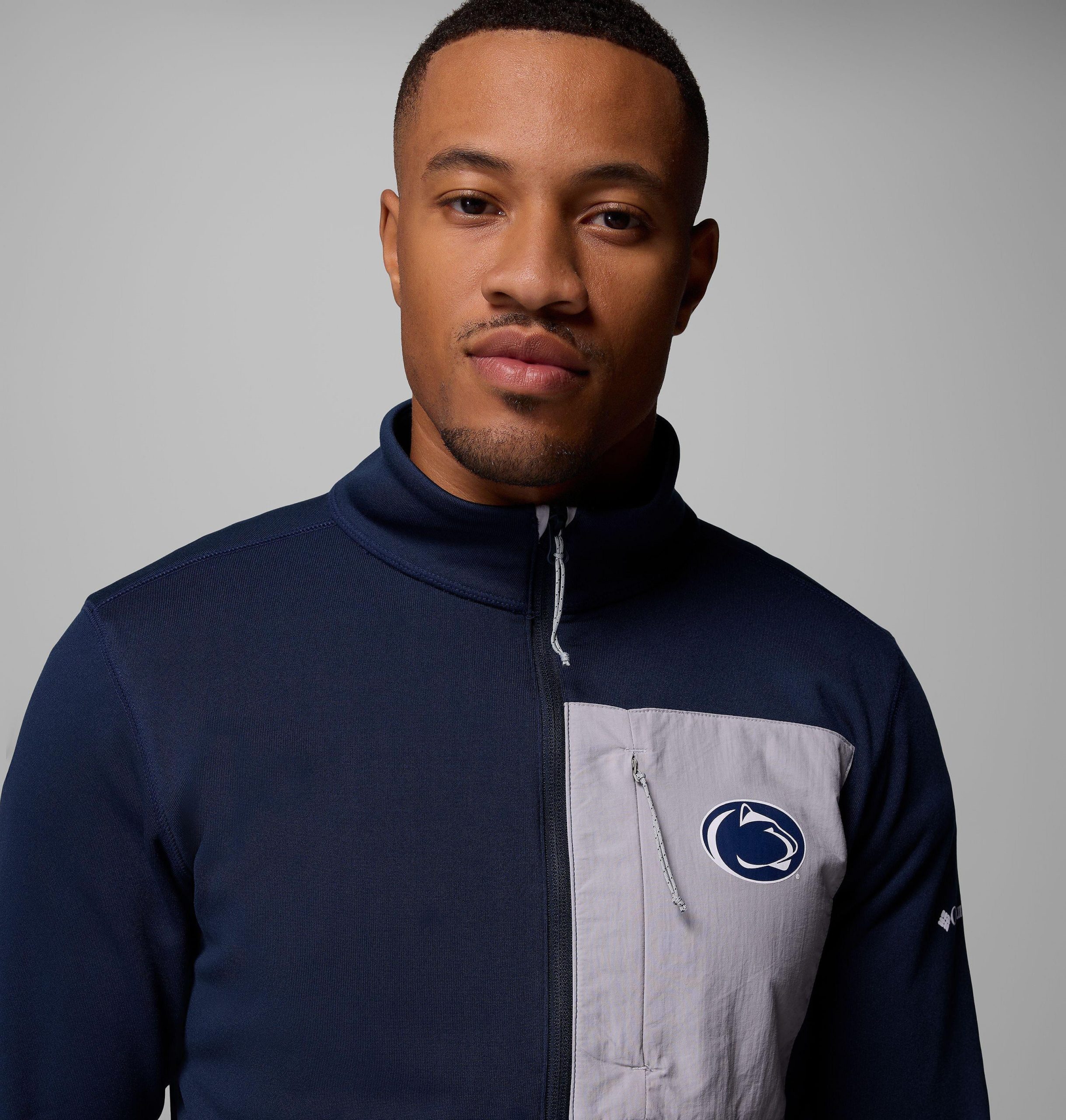 herre collegiate columbia hike half zip-jakke – penn state