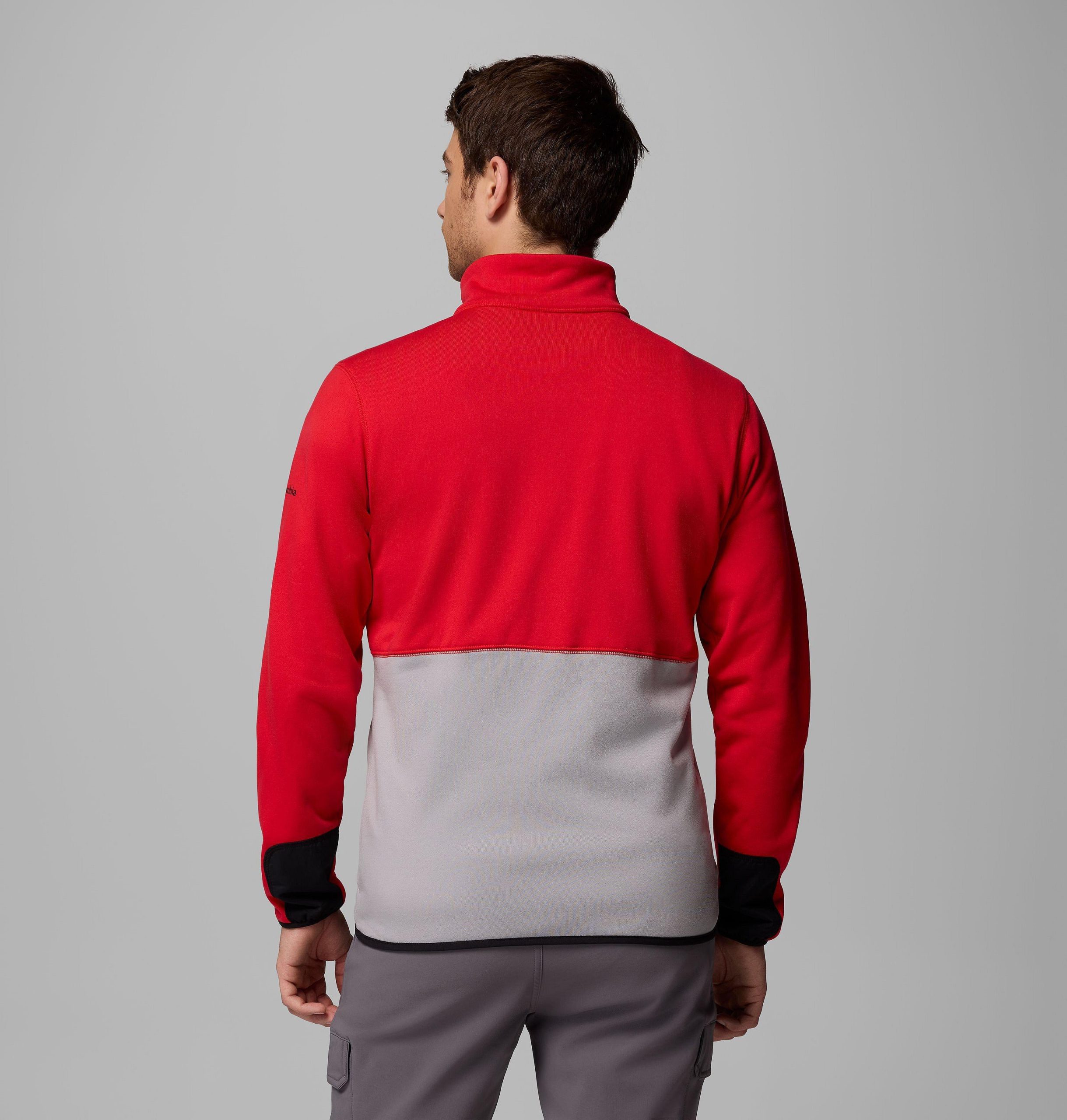 herre collegiate columbia hike half zip-jakke – georgia