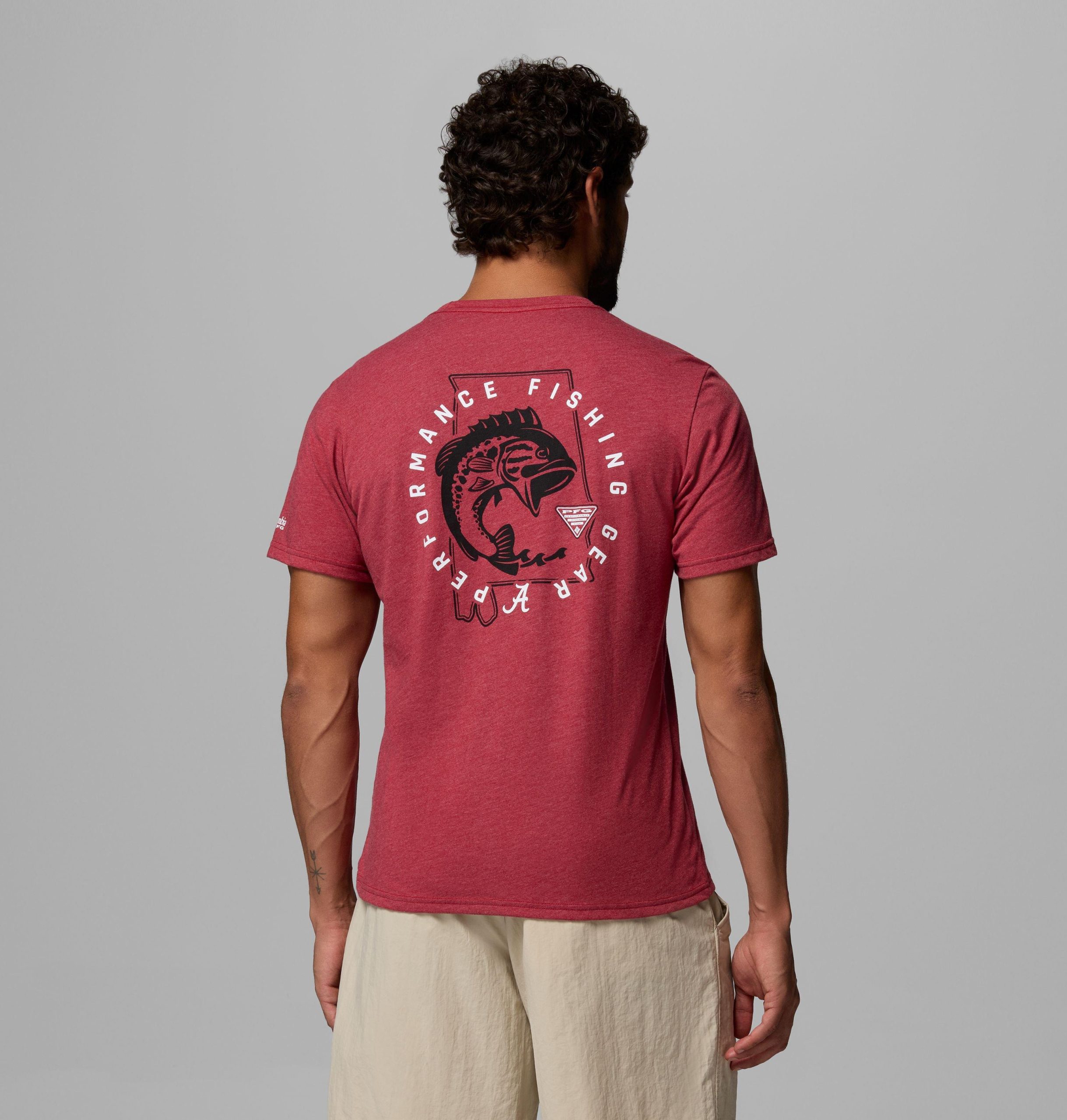 herre college pfg kortermet skjorte – alabama