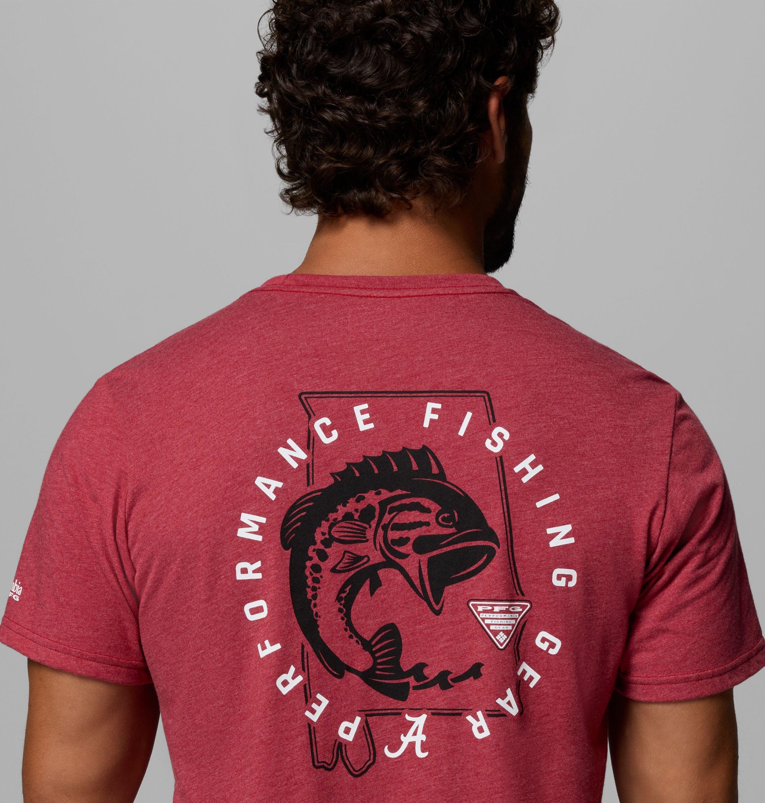 herre college pfg kortermet skjorte – alabama