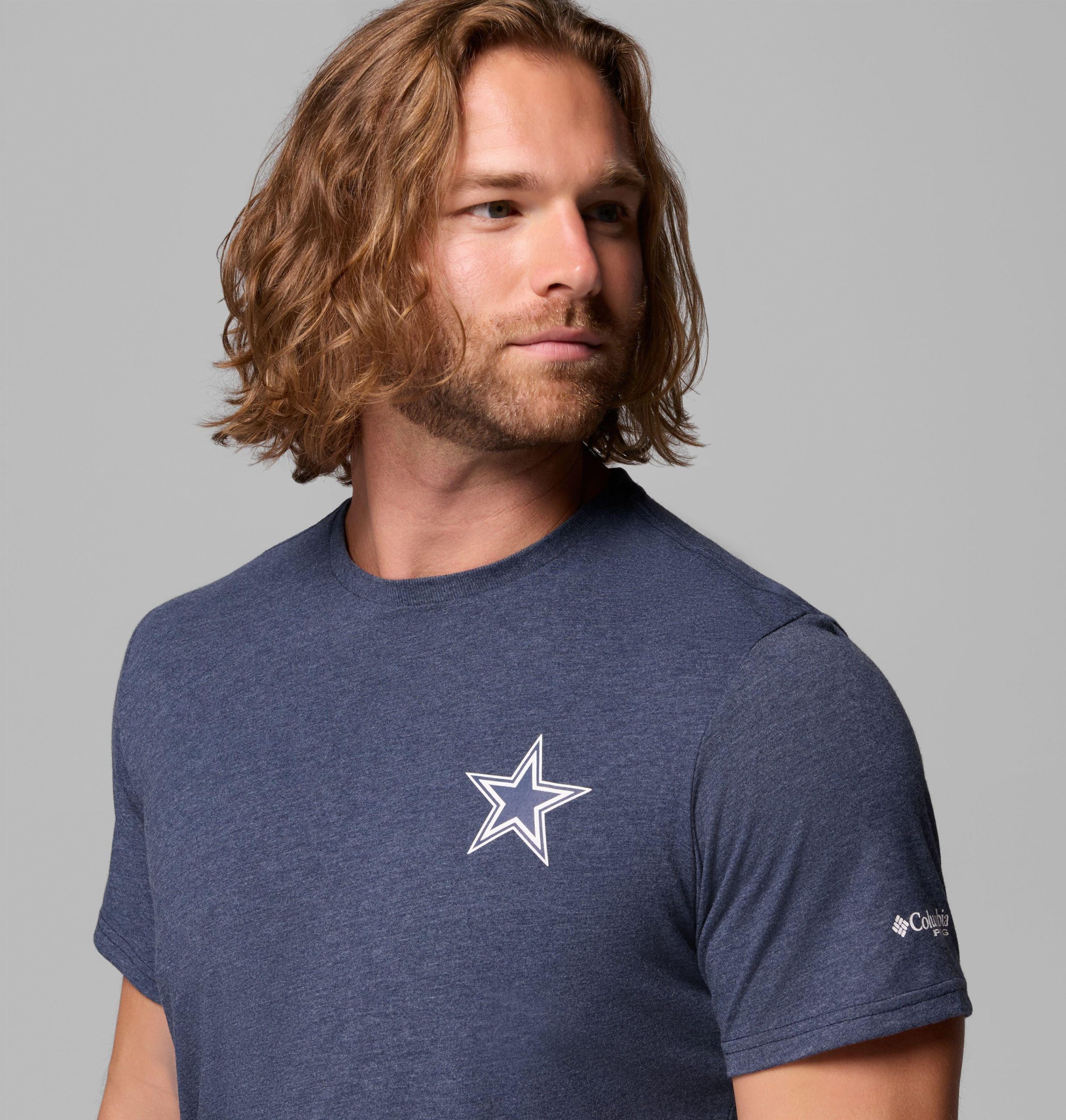 herre college pfg kortermet skjorte - dallas cowboys