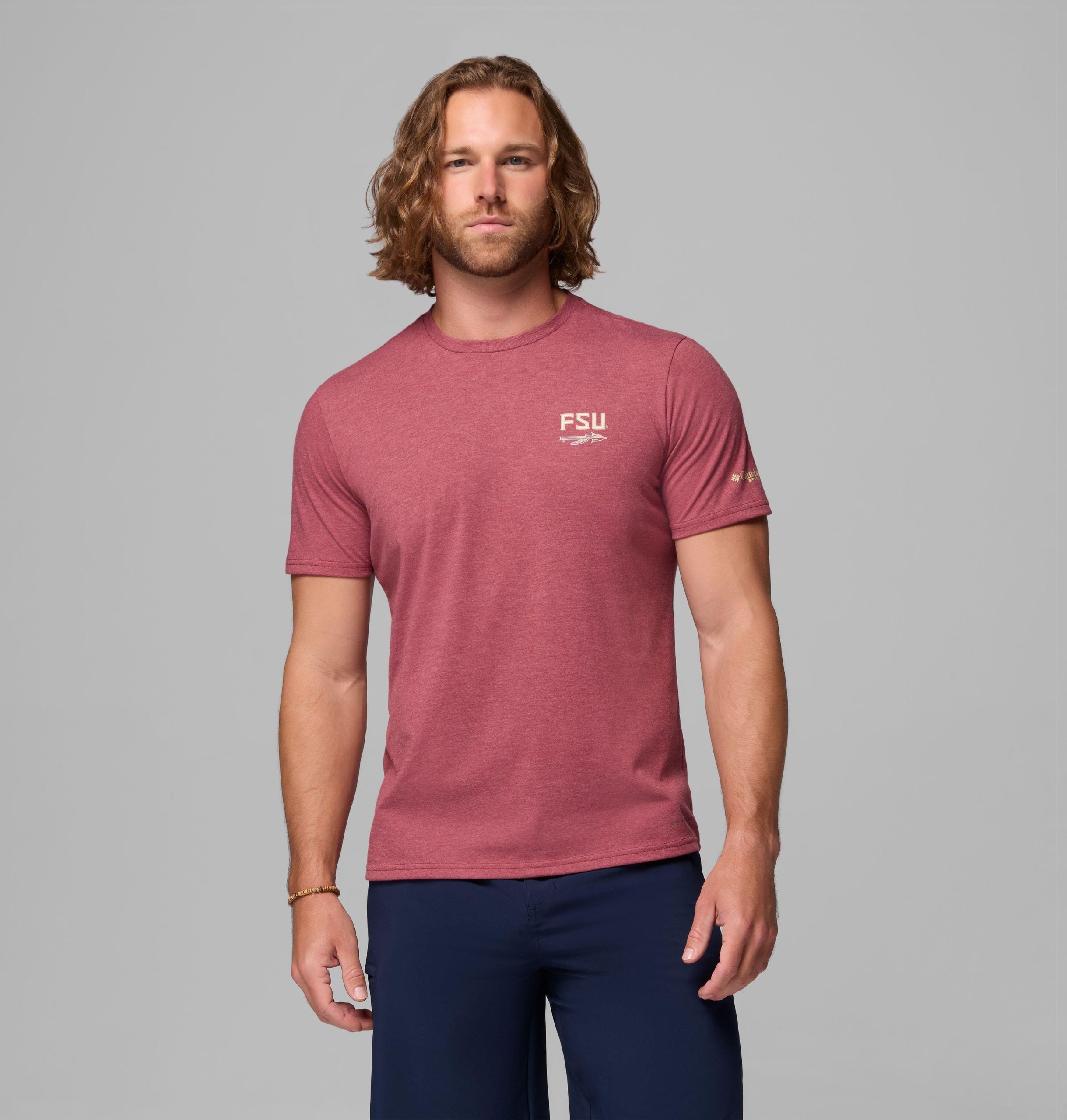 herre college pfg kortermet skjorte – florida state