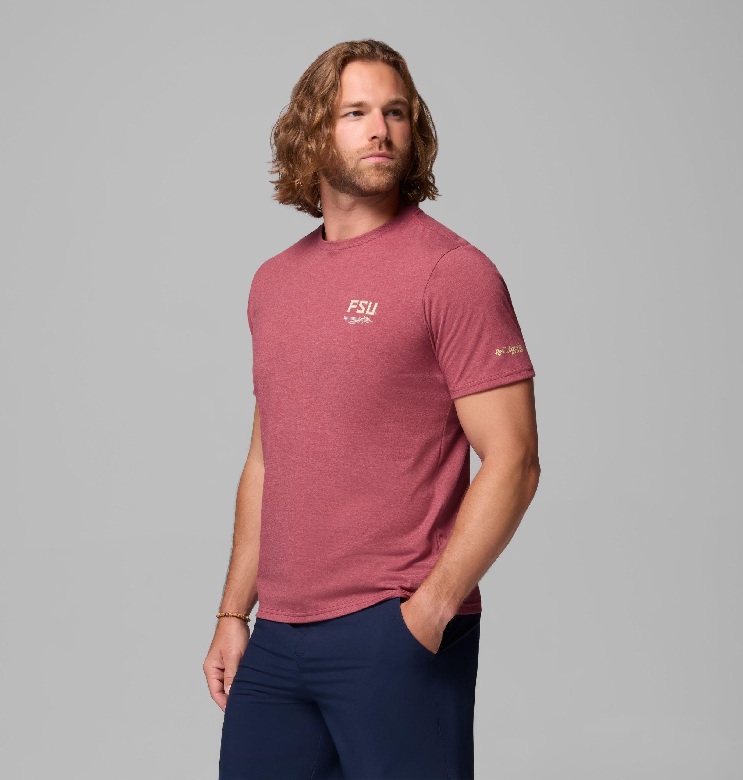 herre college pfg kortermet skjorte – florida state