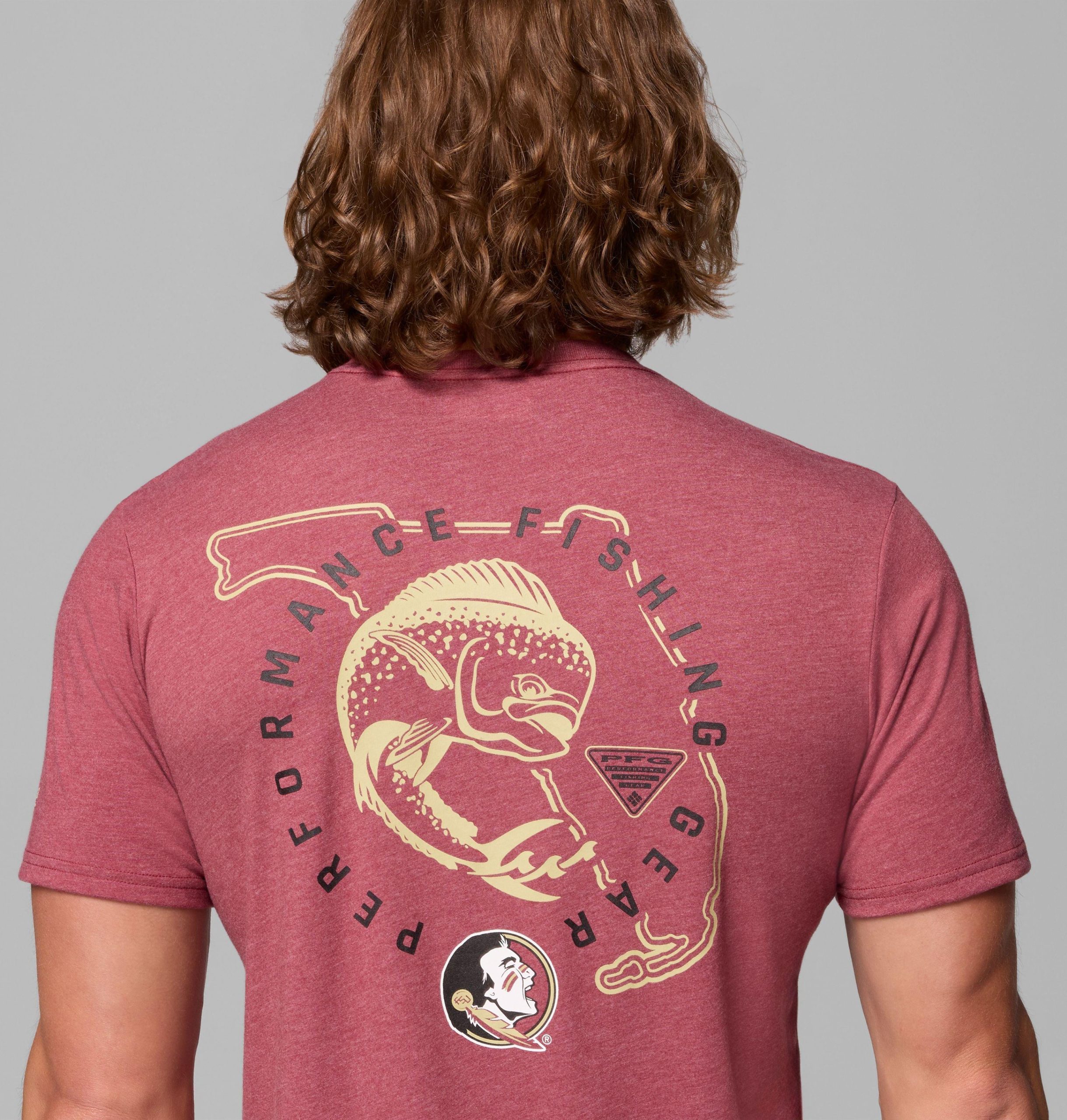 herre college pfg kortermet skjorte – florida state