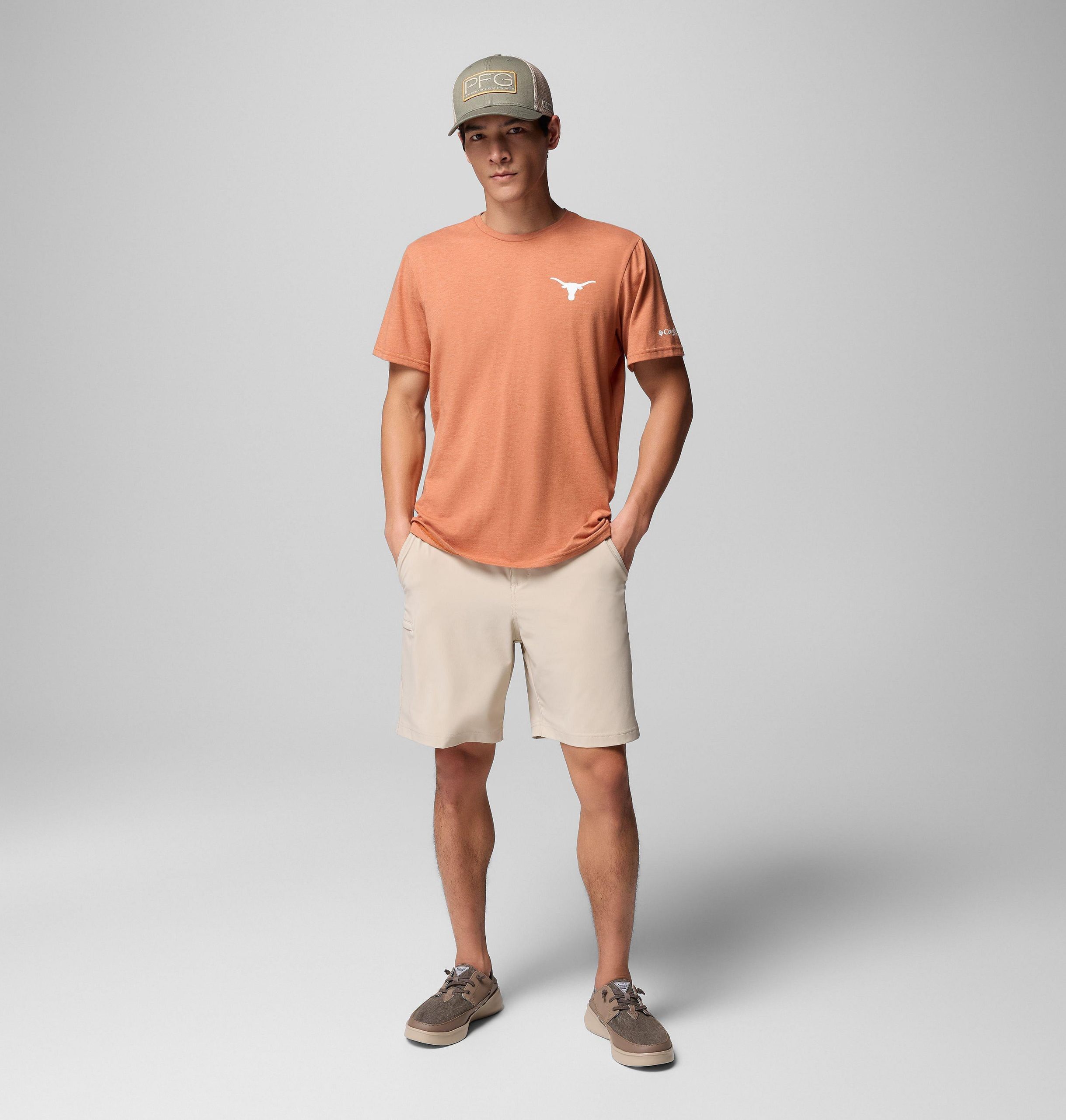 herre college pfg kortermet skjorte – texas