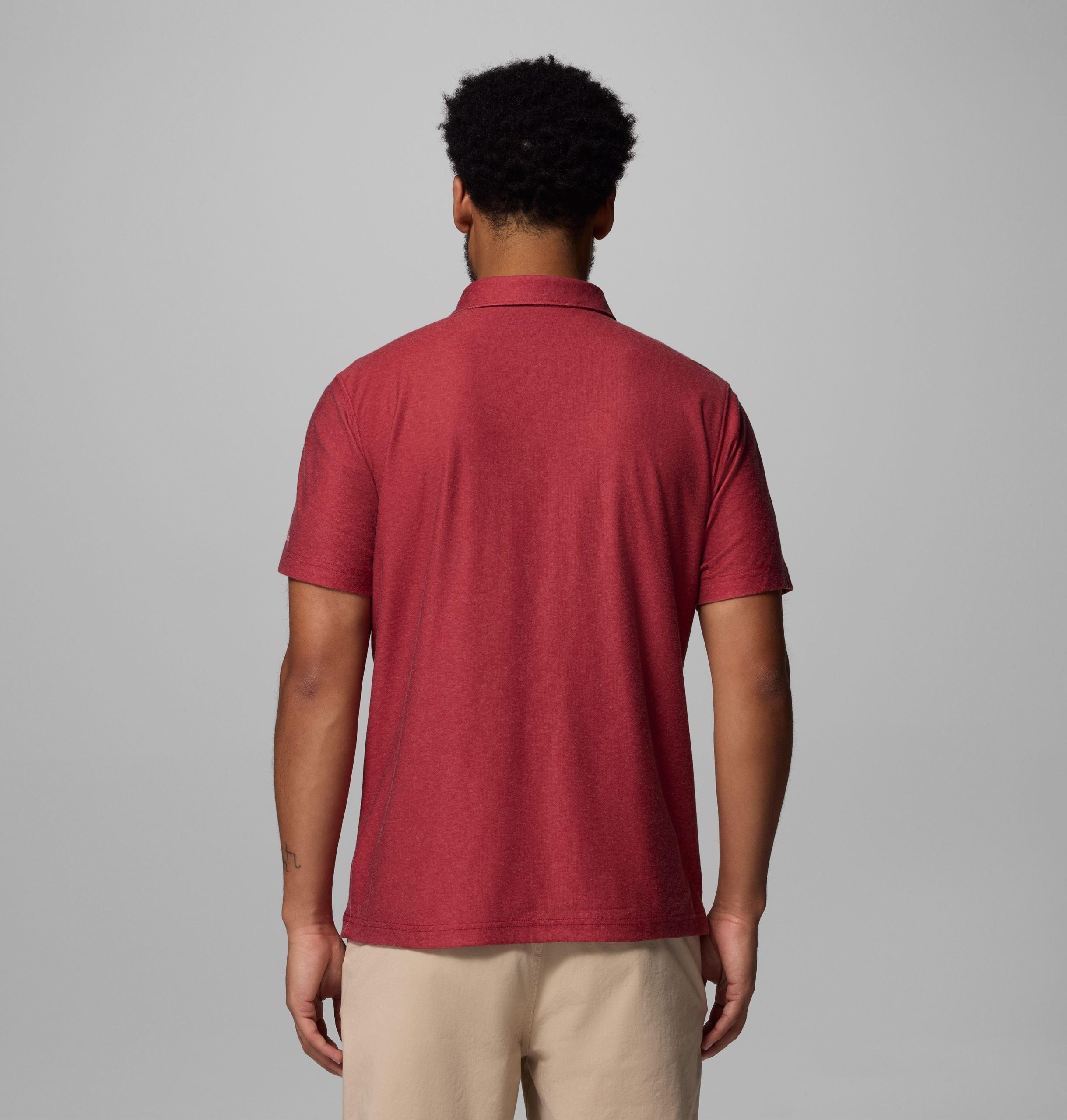 herre collegiate thistletown hills printed polo – arkansas