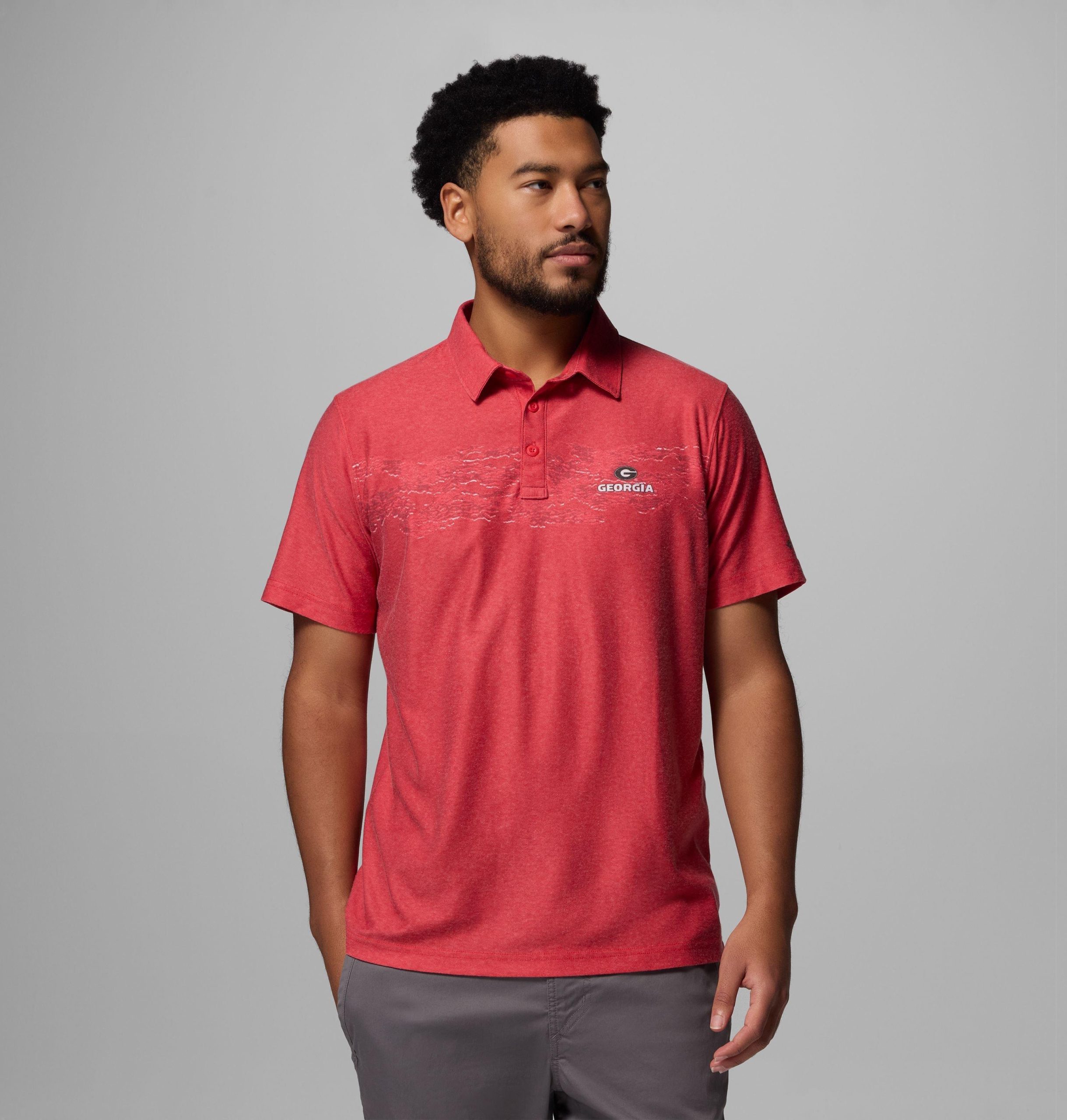 herre collegiate thistletown hills printed polo – georgia