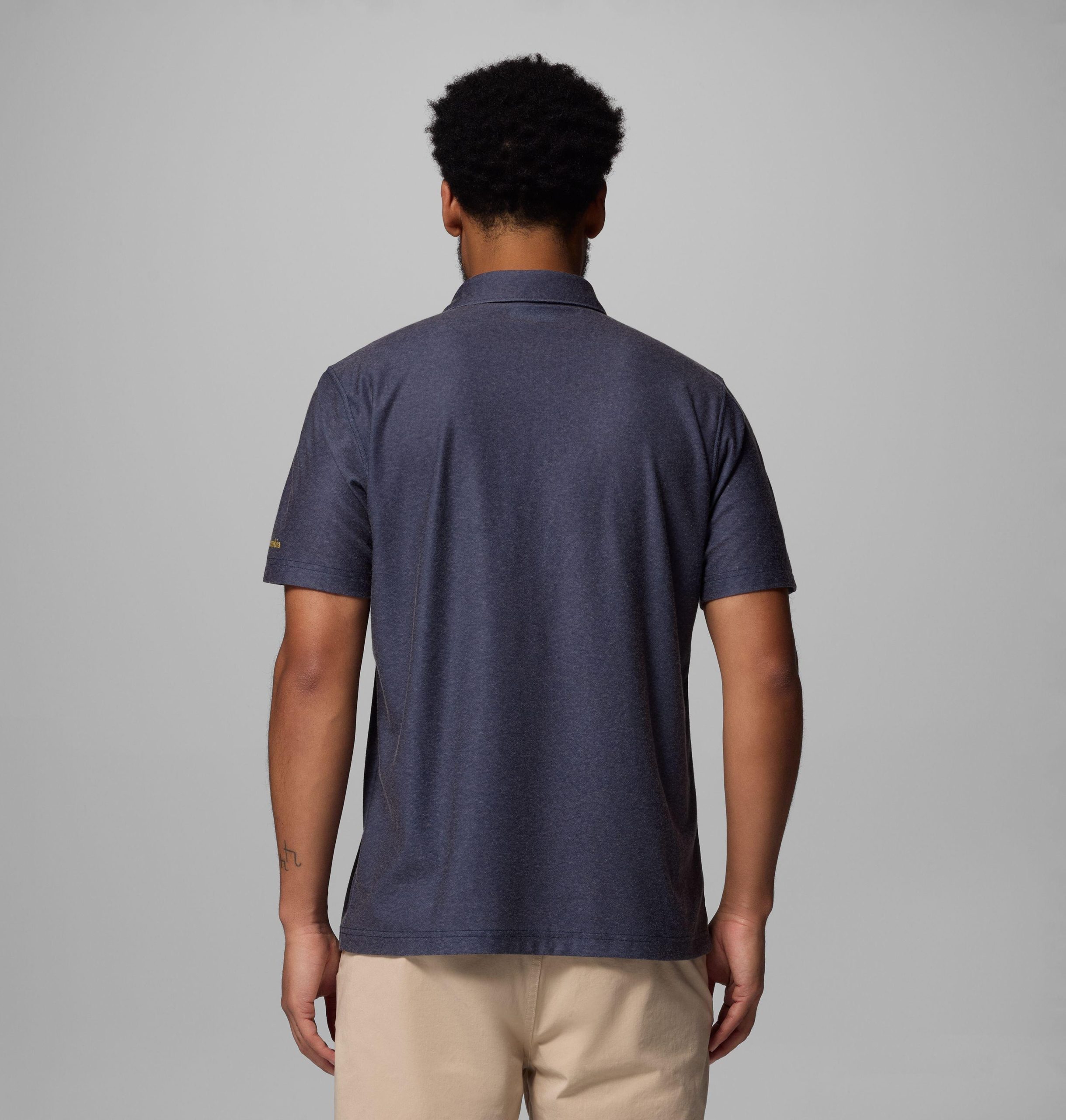herre collegiate thistletown hills printed polo – michigan