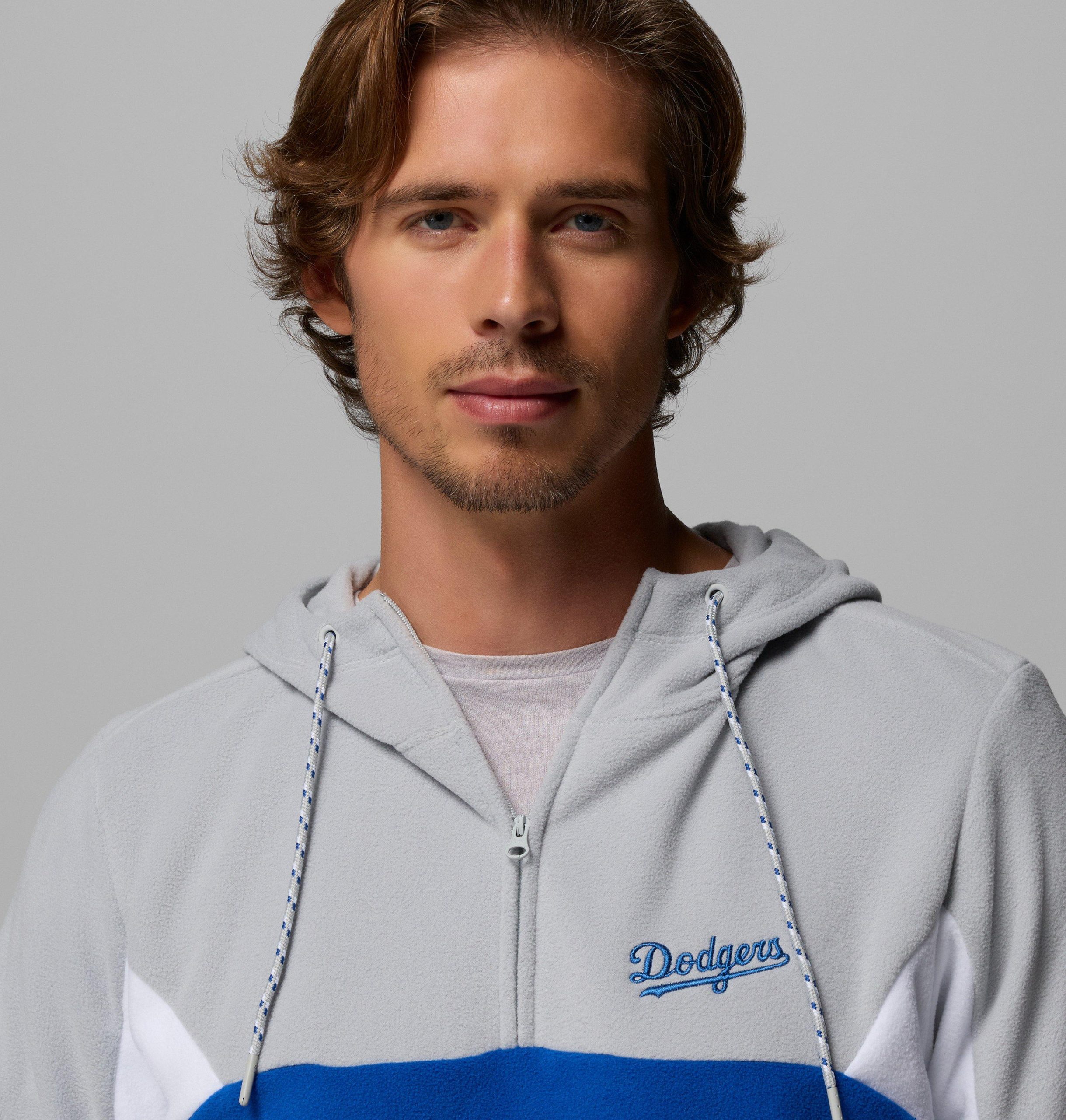mlb columbia lodge-hettegenser - los angeles dodgers