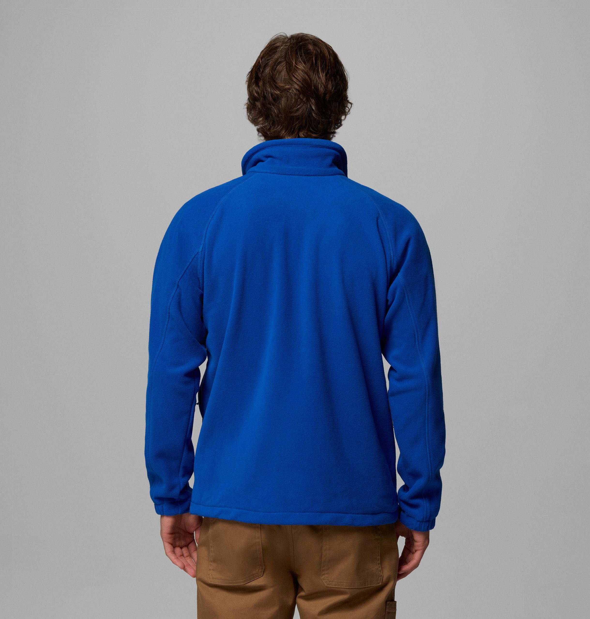mlb fast trek ii full zip fleece - texas rangers