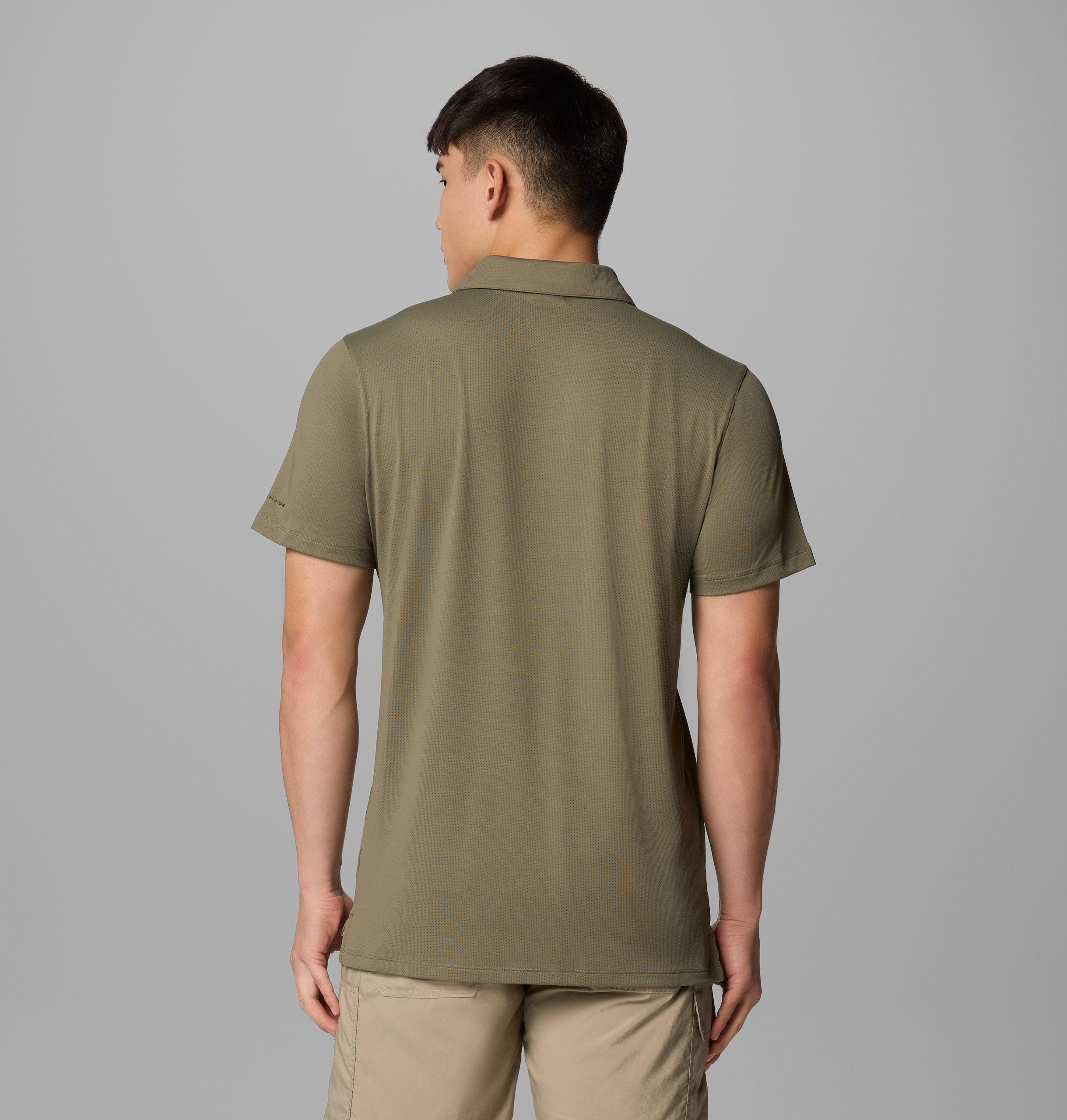 herre tech trail utility poloskjorte