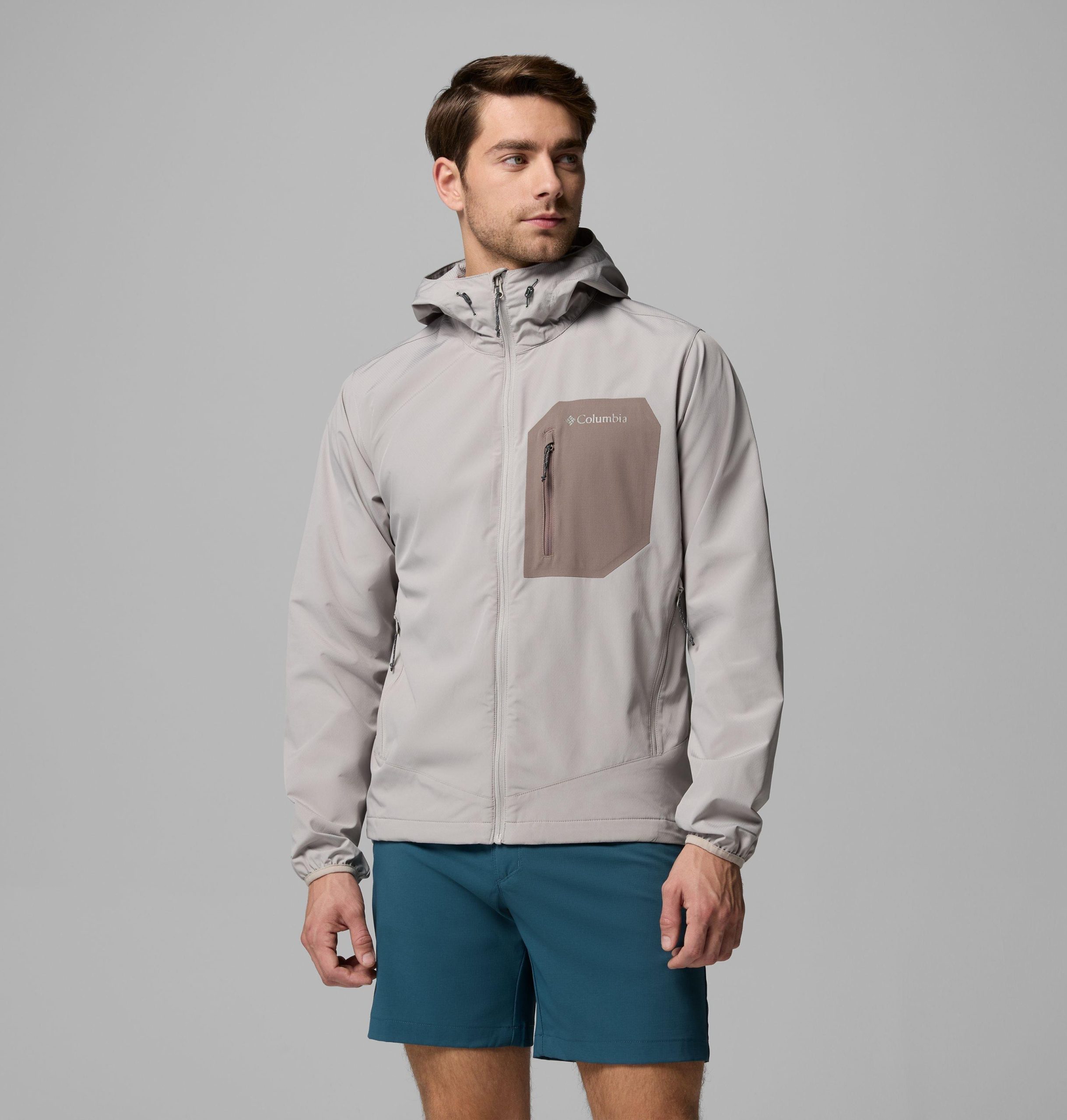 herre tall heights iii hettegenser med softshell-logo