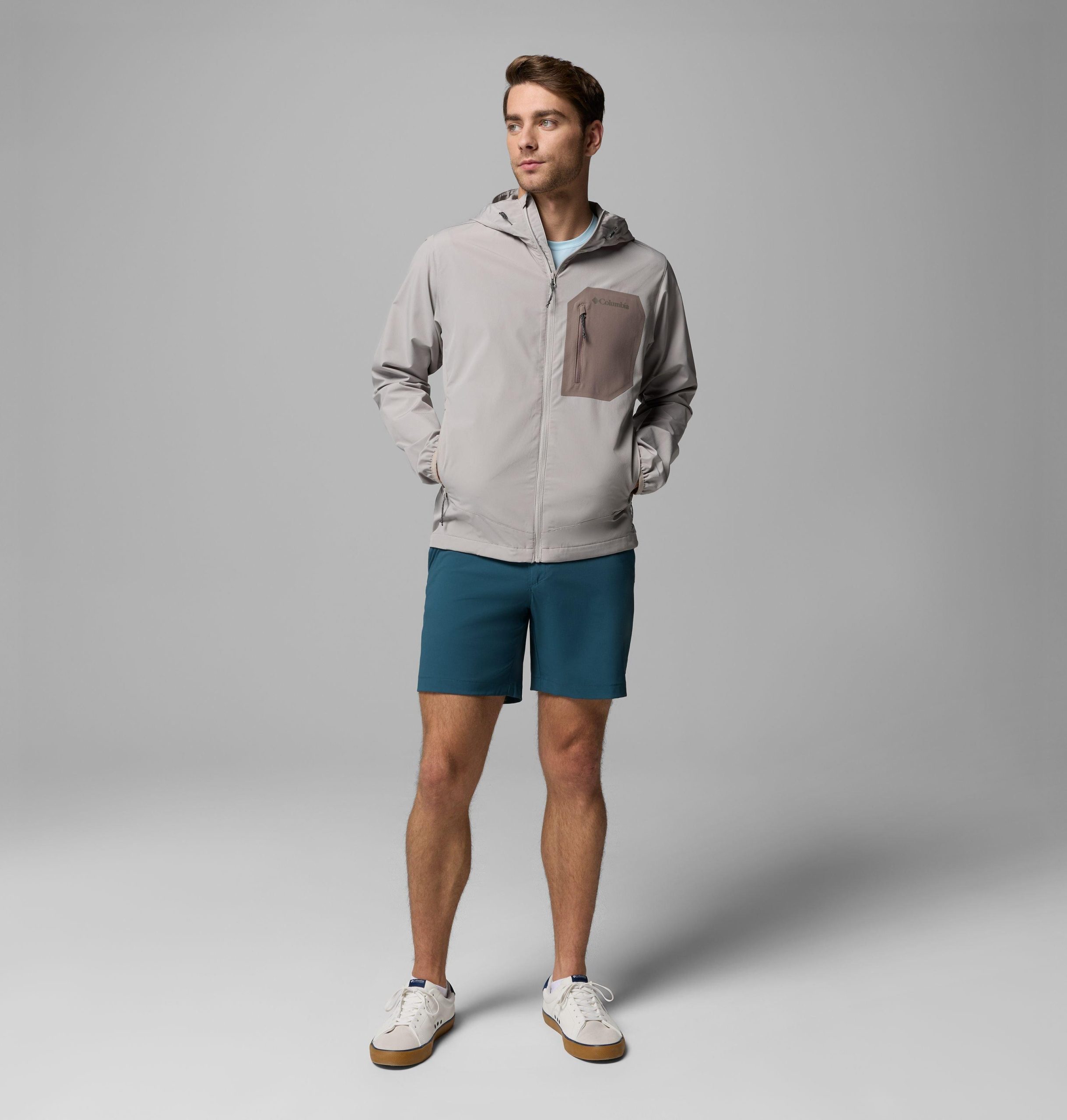 herre tall heights iii hettegenser med softshell-logo