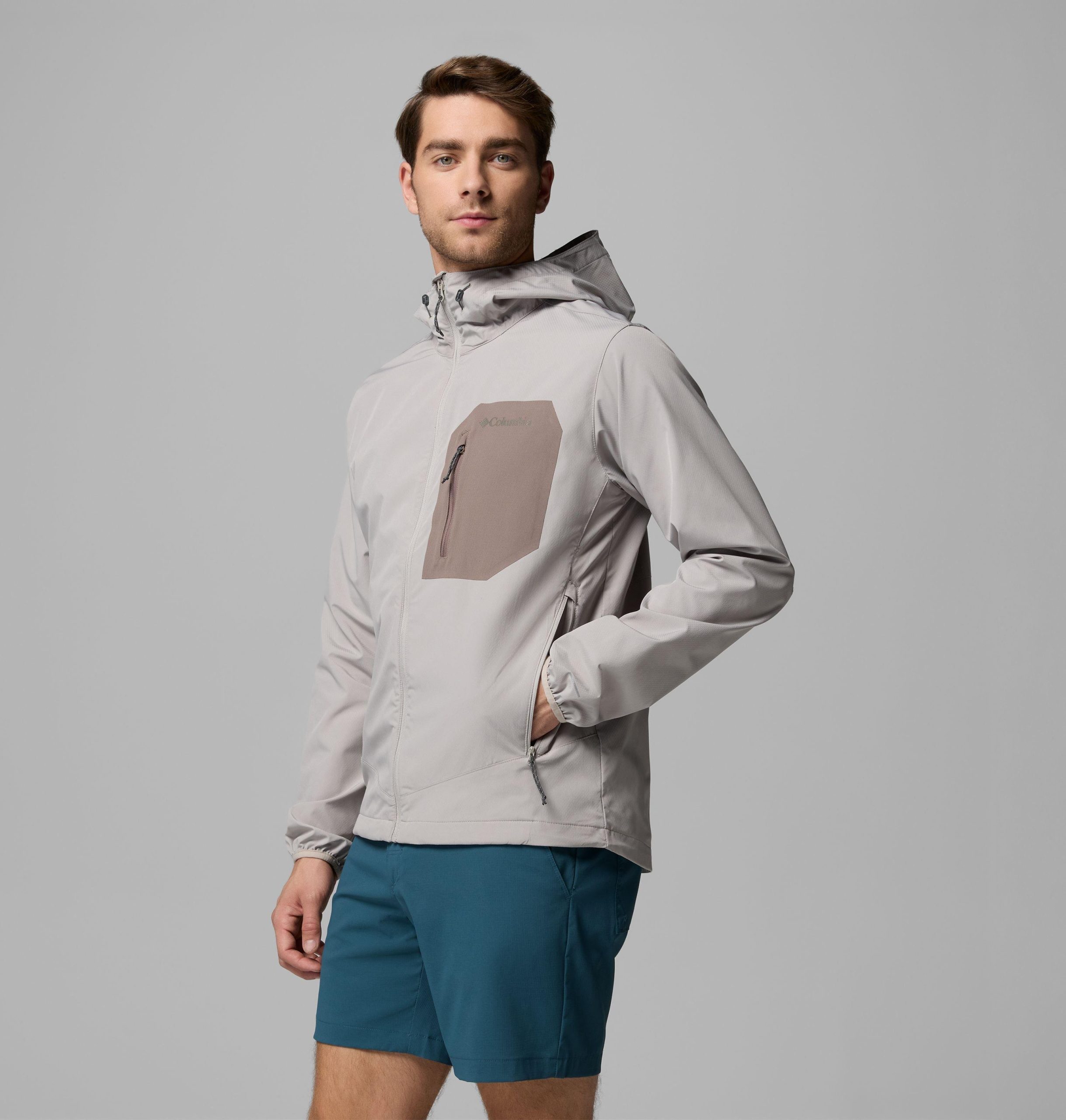 herre tall heights iii hettegenser med softshell-logo