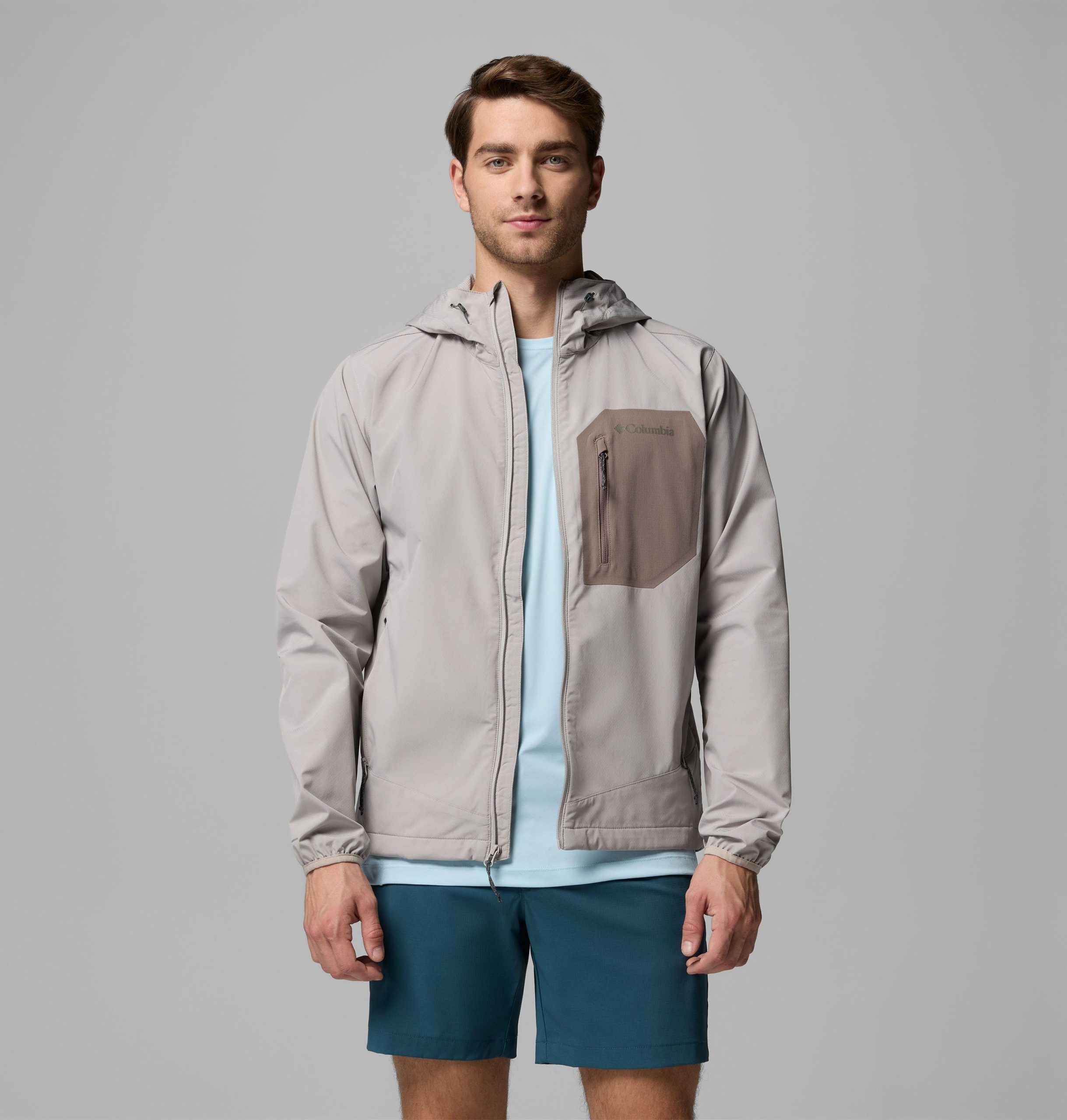 herre tall heights iii hettegenser med softshell-logo