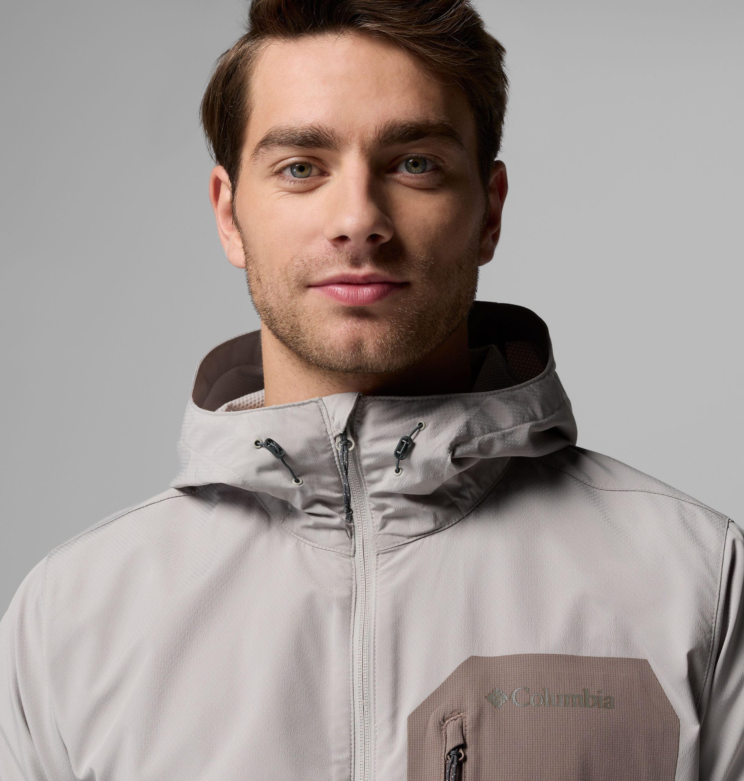 herre tall heights iii hettegenser med softshell-logo