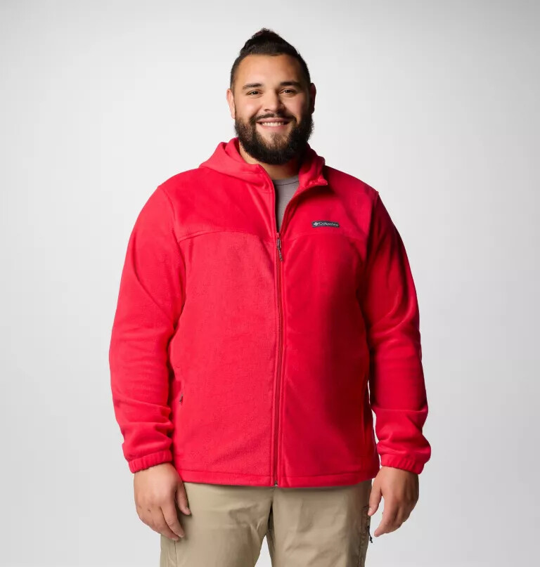 steens mountain fleece-hettegenser med glidelås for menn – stor