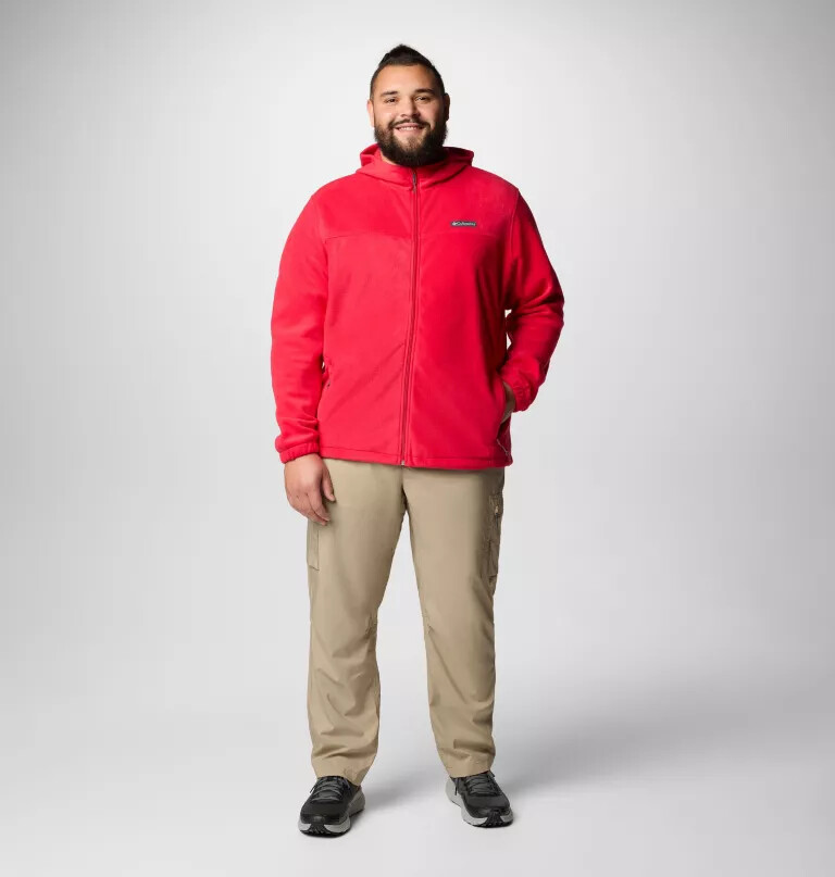 steens mountain fleece-hettegenser med glidelås for menn – stor
