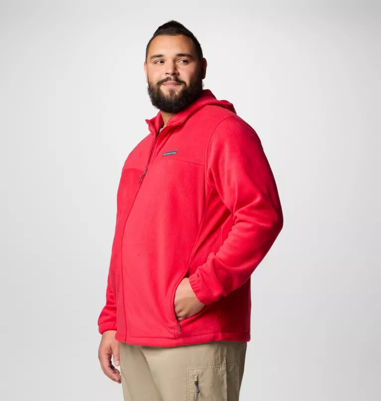 steens mountain fleece-hettegenser med glidelås for menn – stor