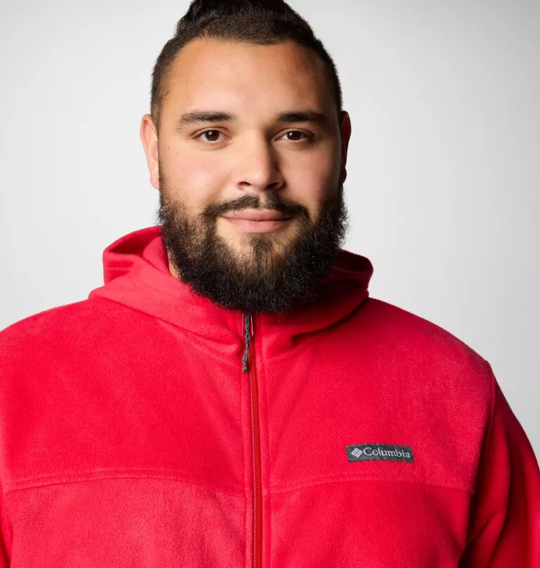 steens mountain fleece-hettegenser med glidelås for menn – stor