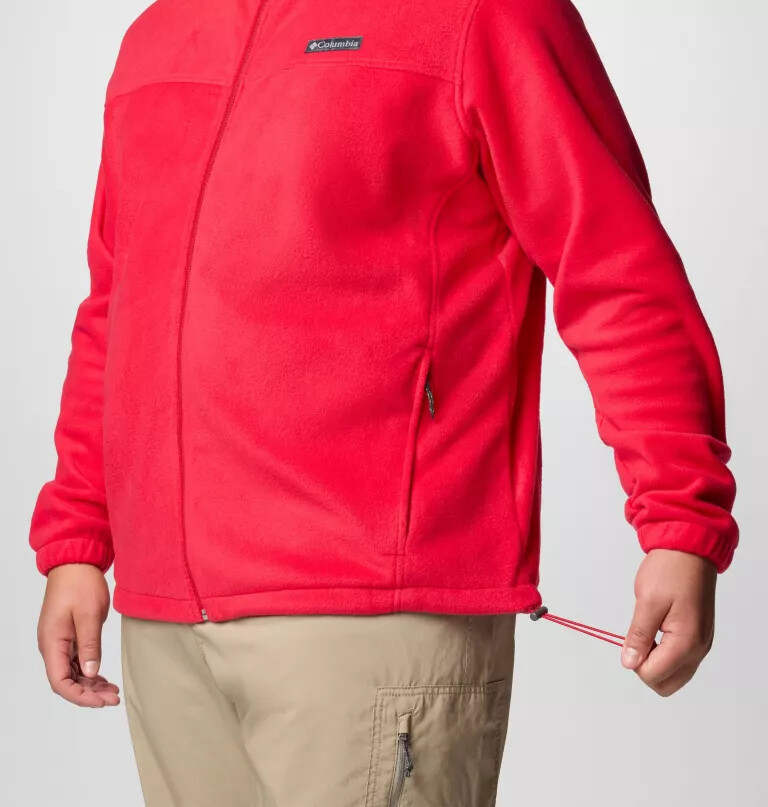 steens mountain fleece-hettegenser med glidelås for menn – stor