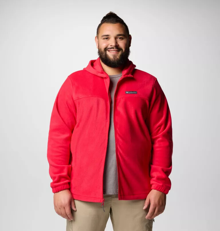 steens mountain fleece-hettegenser med glidelås for menn – stor