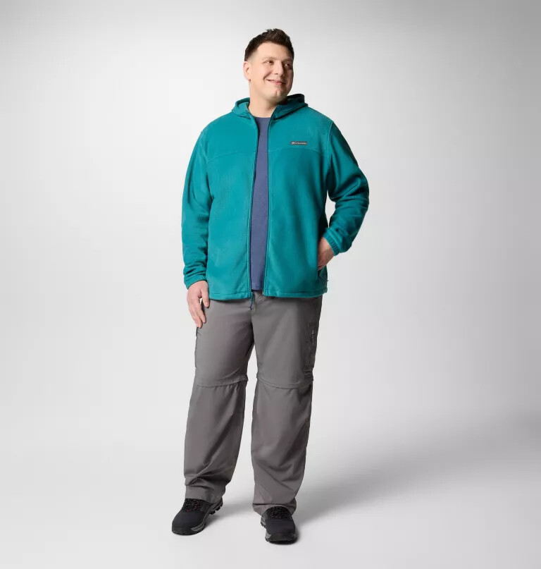 steens mountain fleece-hettegenser med glidelås for menn – stor
