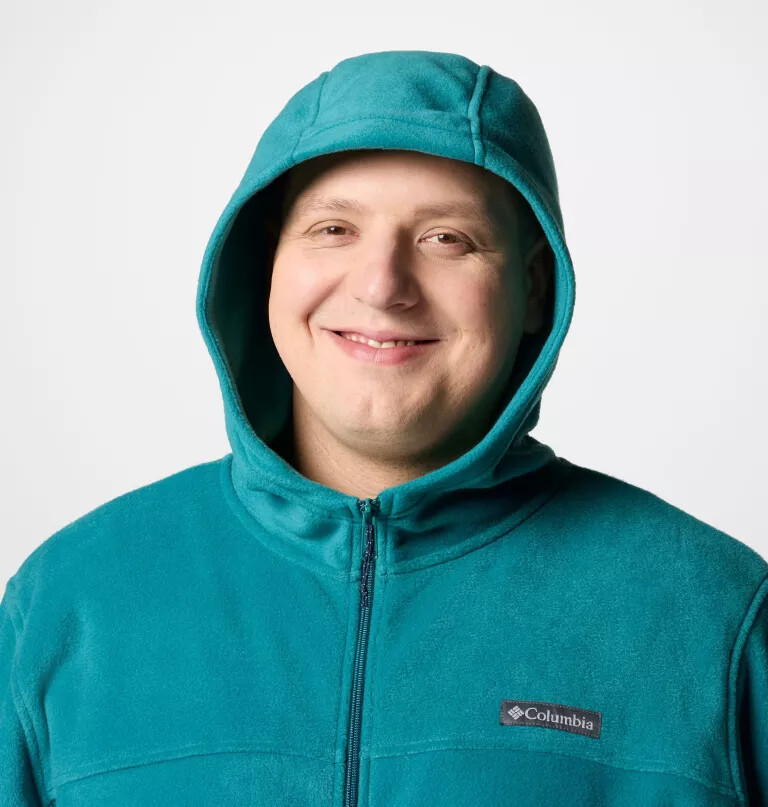 steens mountain fleece-hettegenser med glidelås for menn – stor