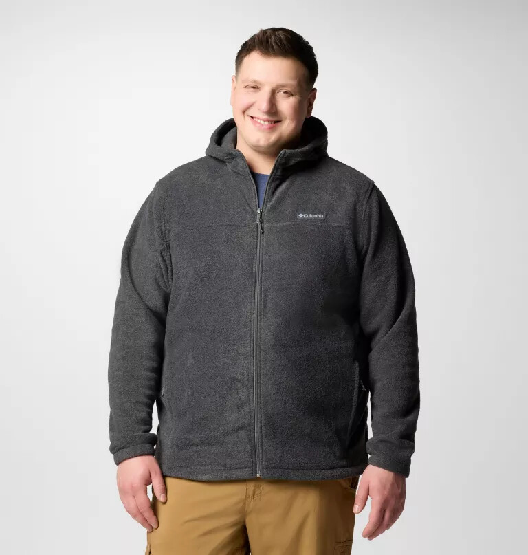 steens mountain fleece-hettegenser med glidelås for menn – stor