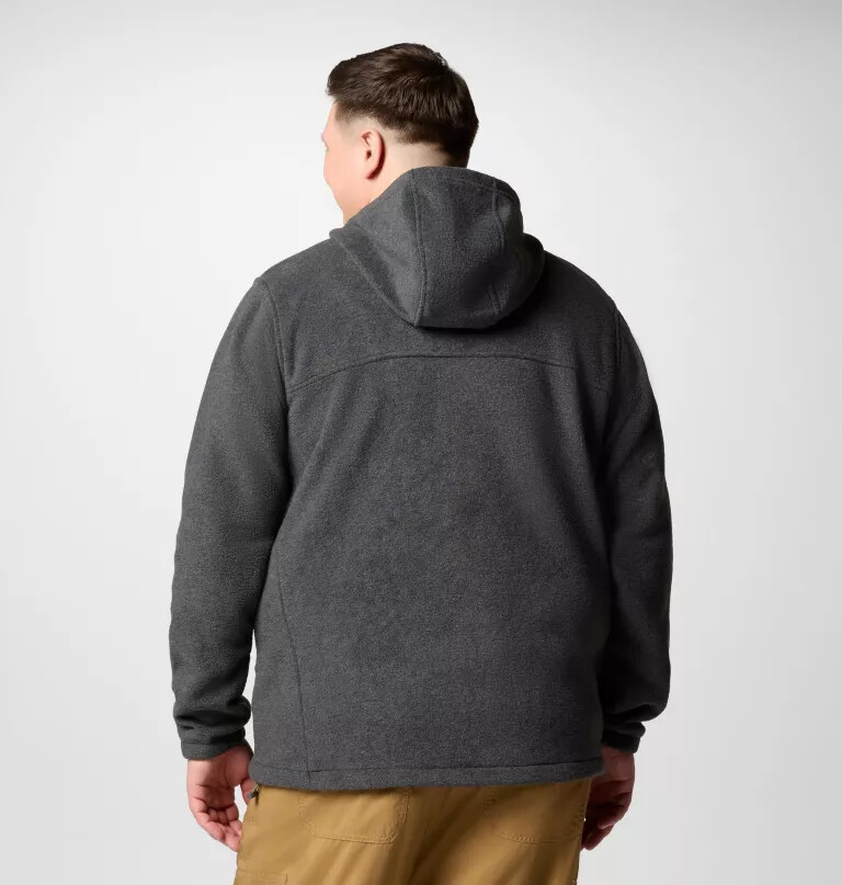 steens mountain fleece-hettegenser med glidelås for menn – stor