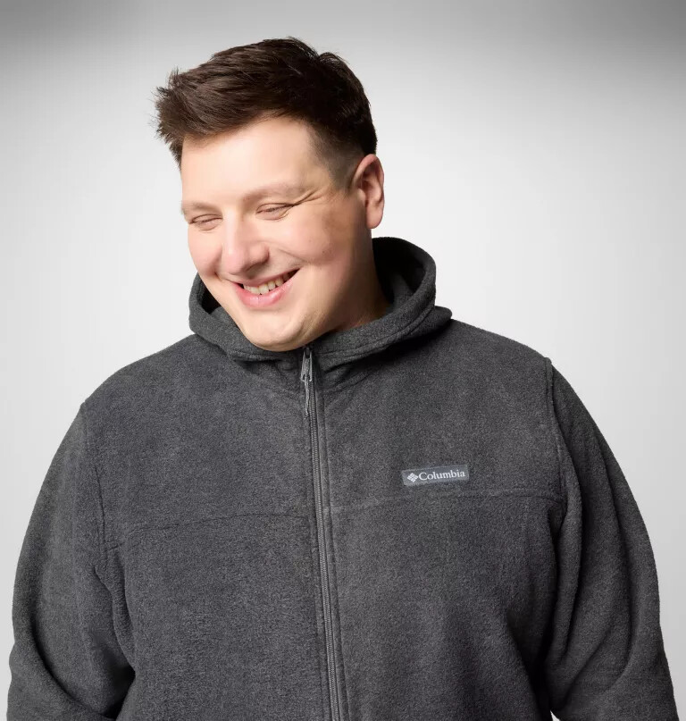 steens mountain fleece-hettegenser med glidelås for menn – stor