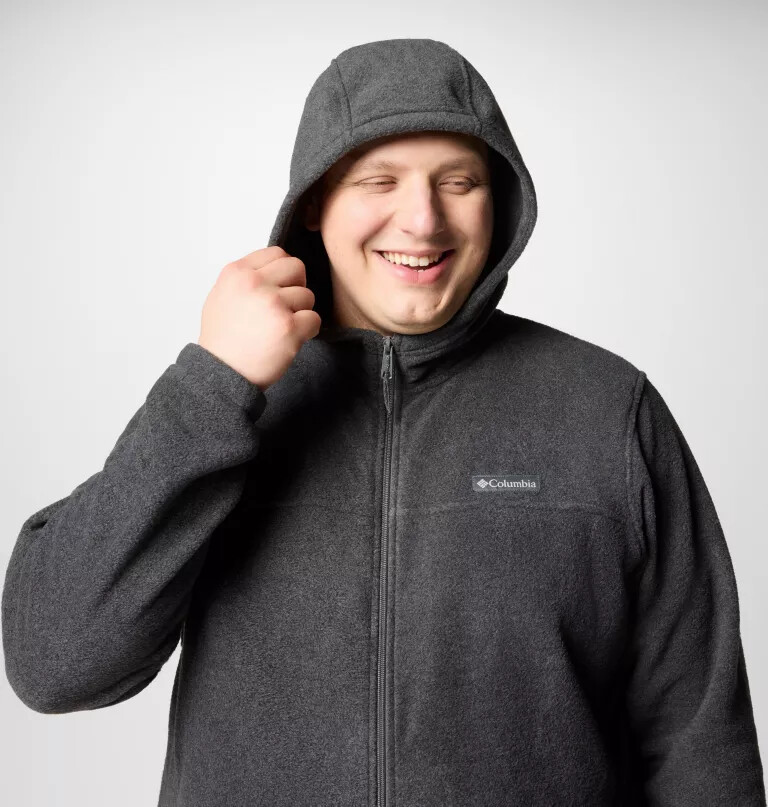 steens mountain fleece-hettegenser med glidelås for menn – stor