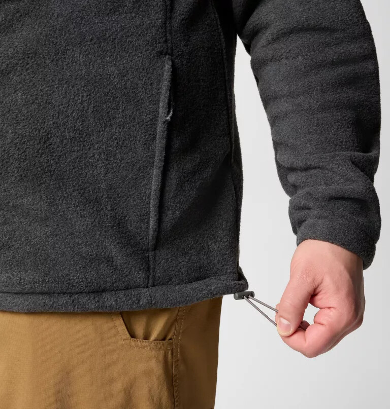 steens mountain fleece-hettegenser med glidelås for menn – stor