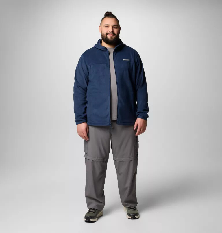 steens mountain fleece-hettegenser med glidelås for menn – stor