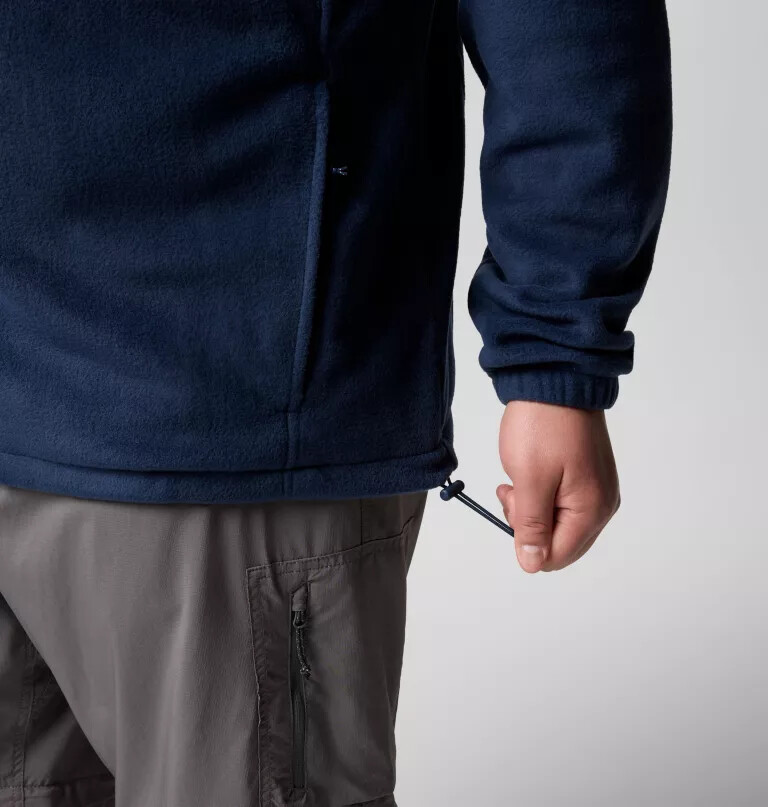 steens mountain fleece-hettegenser med glidelås for menn – stor