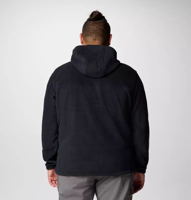 steens mountain fleece-hettegenser med glidelås for menn – stor
