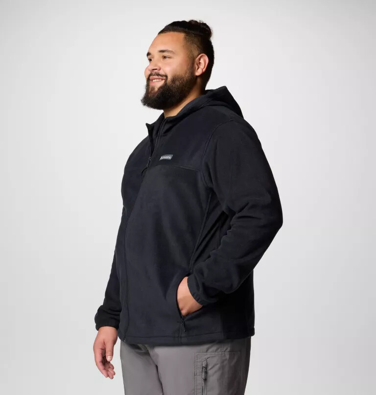 steens mountain fleece-hettegenser med glidelås for menn – stor