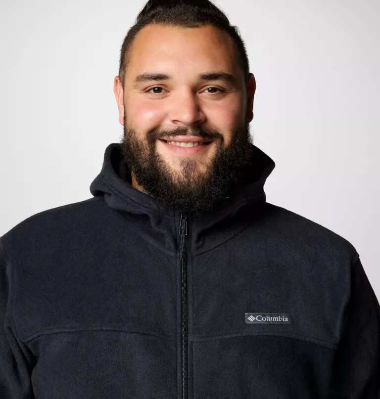 steens mountain fleece-hettegenser med glidelås for menn – stor