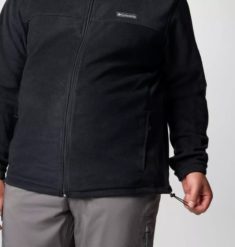 steens mountain fleece-hettegenser med glidelås for menn – stor