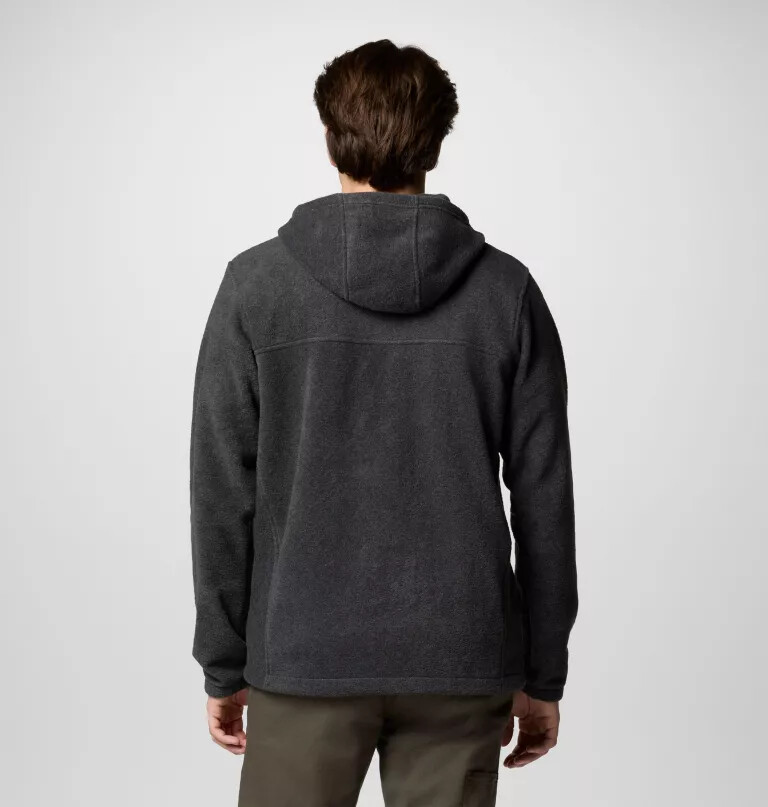 steens mountain fleece-hettegenser med glidelås for menn – tall