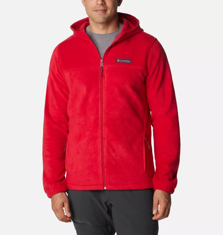 steens mountain fleece-hettegenser med glidelås for menn – tall