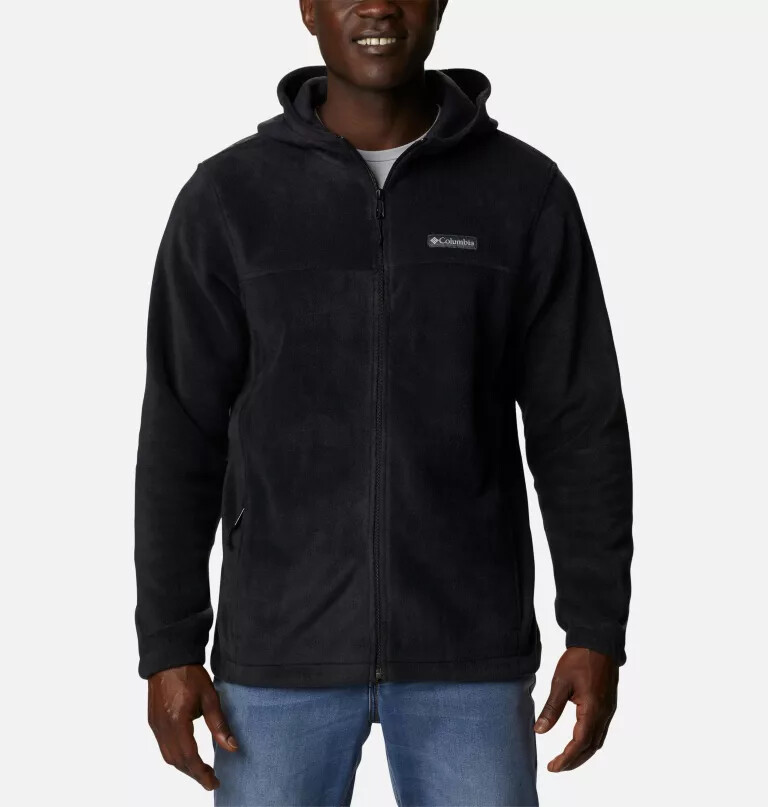 steens mountain fleece-hettegenser med glidelås for menn – tall