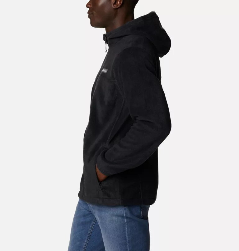steens mountain fleece-hettegenser med glidelås for menn – tall